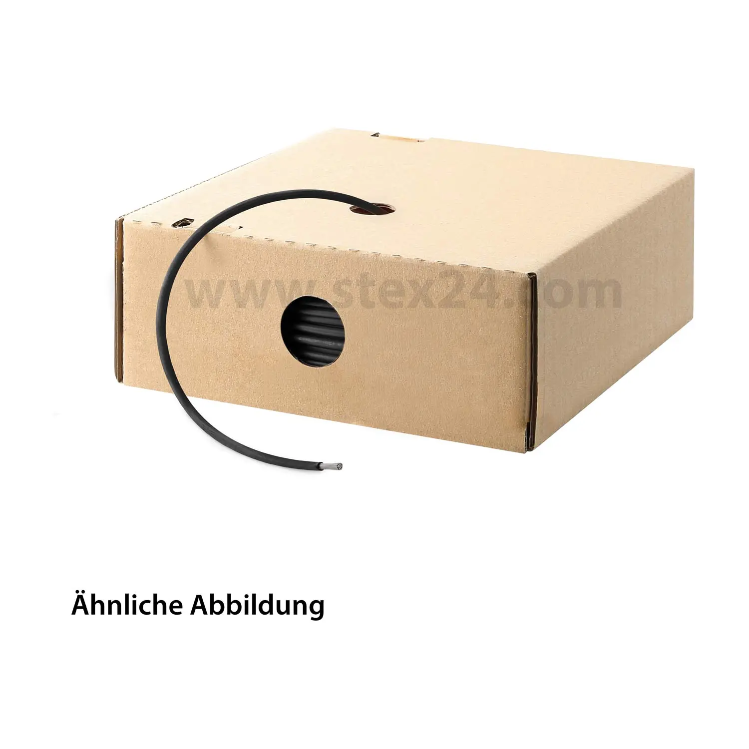 Produktfoto 1 von 11019300 HELU KABEL FÜNFNORM 1X0,5mm² AWG20 BK (schwarz) Einzelader schwarz AD 2,7mm VPE 100,0 Meter Nennspannung Uo/U 450V/750V nach UL/CSA 600V