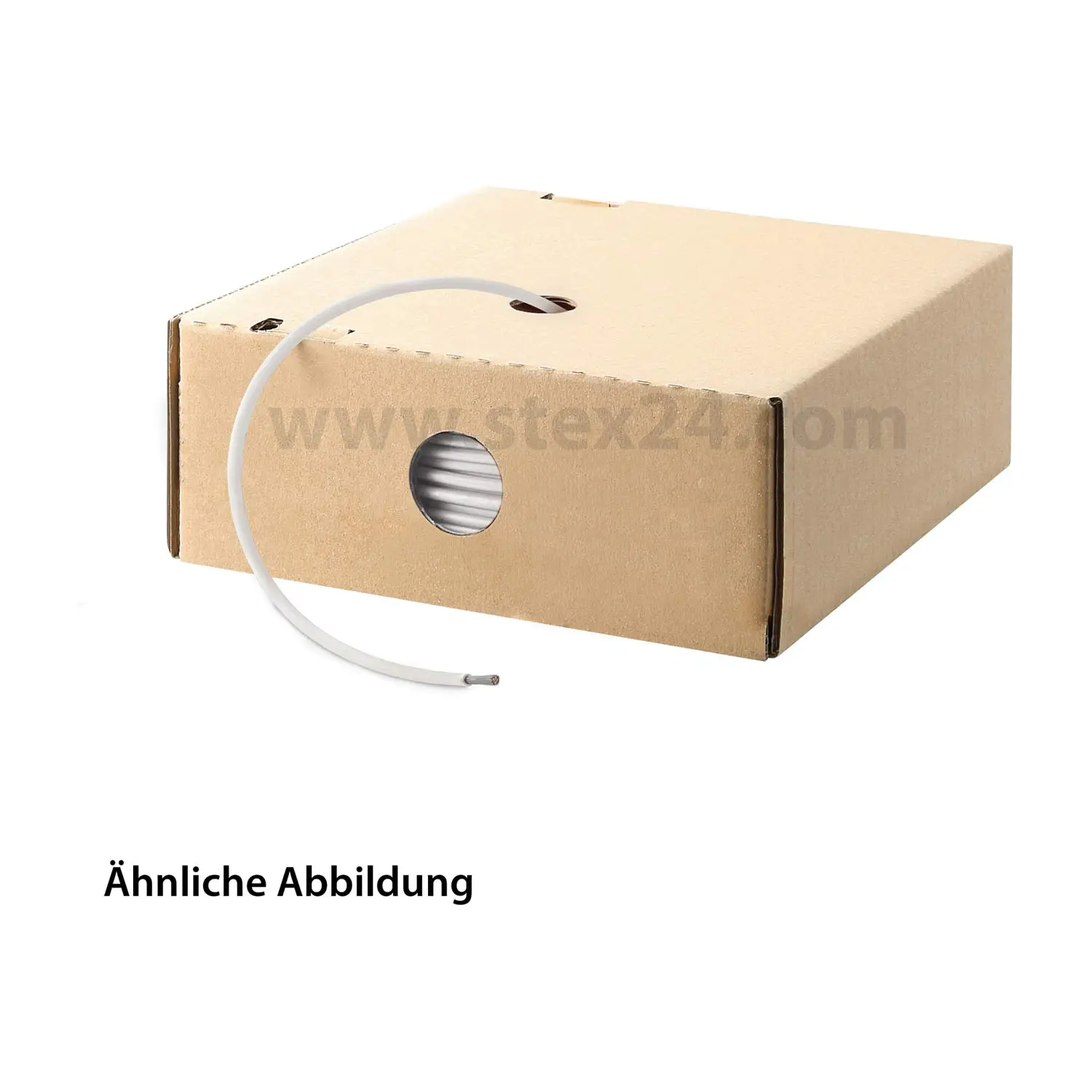 Produktfoto 1 von 11019305 HELU KABEL FÜNFNORM 1X0,5mm² AWG20 WH (weiß) Einzelader weiß AD 2,7mm VPE 100,0 Meter Nennspannung Uo/U 450V/750V nach UL/CSA 600V