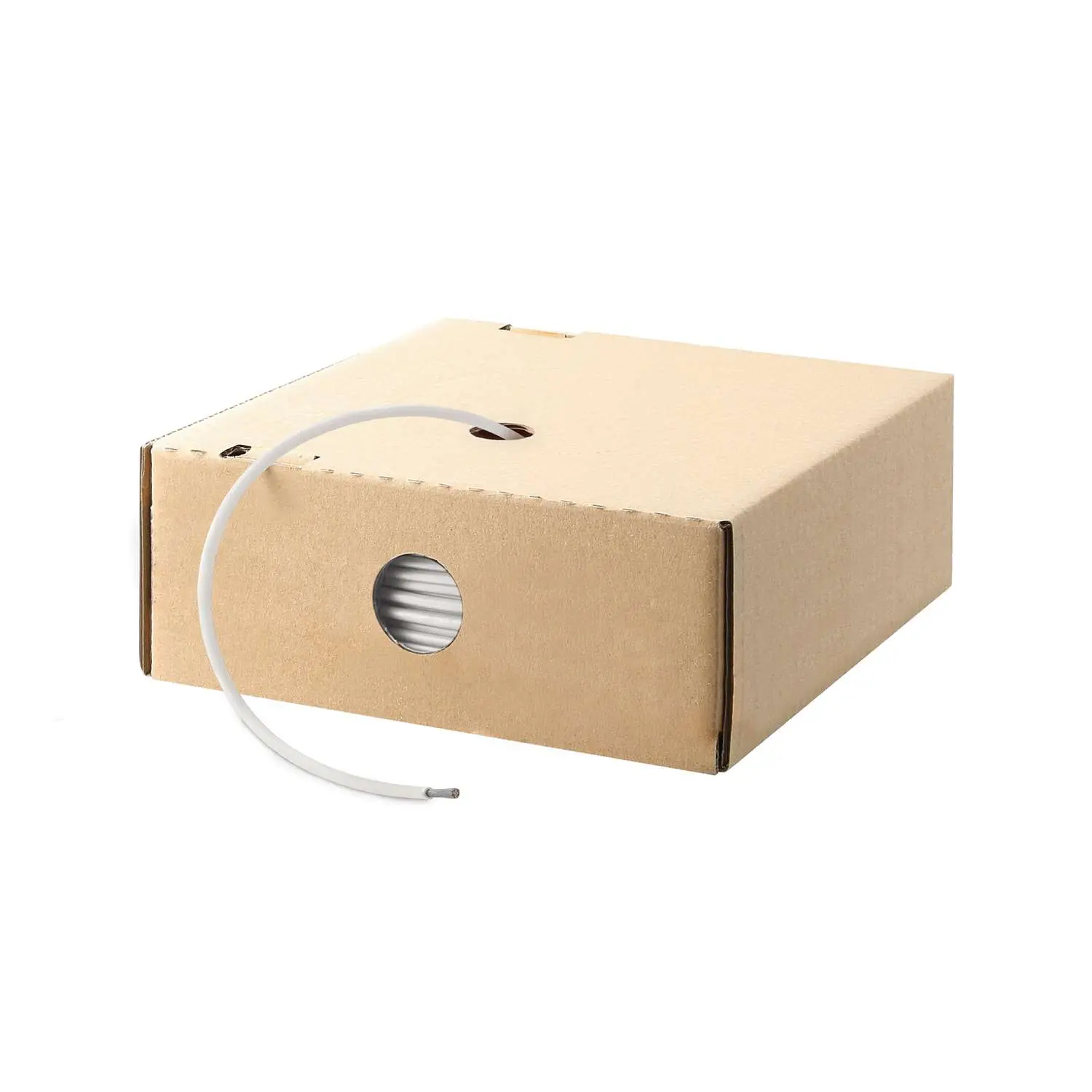 Produktfoto 1 von 11019340 HELU KABEL FÜNFNORM 1X0,75mm² AWG19 WH (weiß) Einzelader weiß AD 2,9mm VPE 100,0 Meter Nennspannung Uo/U 450V/750V nach UL/CSA 600V