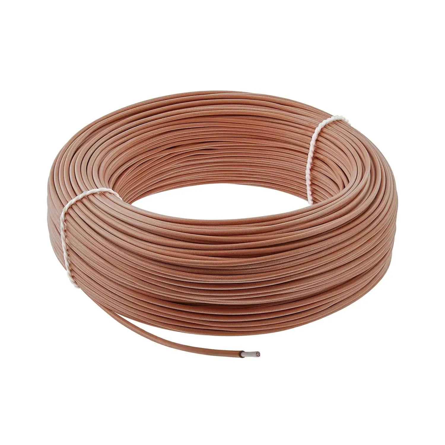 Produktfoto 1 von 0049003 LAPP SiF 1X0,75mm² BN (braun) Einzelader Silikon braun AD 2,4mm VPE 100,0 Meter Nennspannung Uo/U 300V/500V