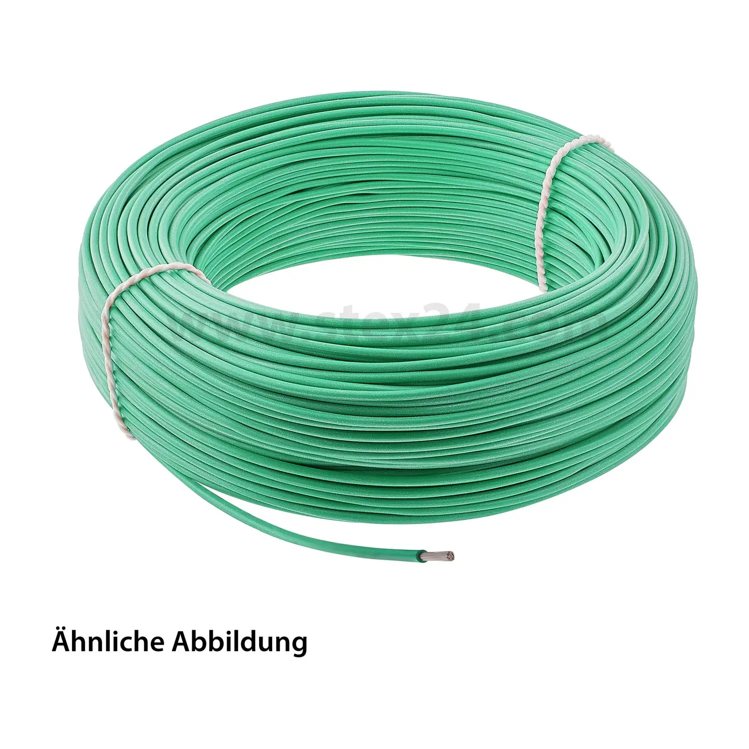 Produktfoto 1 von 0048006 LAPP SiF 1X0,5mm² GN (grün) Einzelader Silikon grün AD 2,1mm VPE 100,0 Meter Nennspannung Uo/U 300V/500V