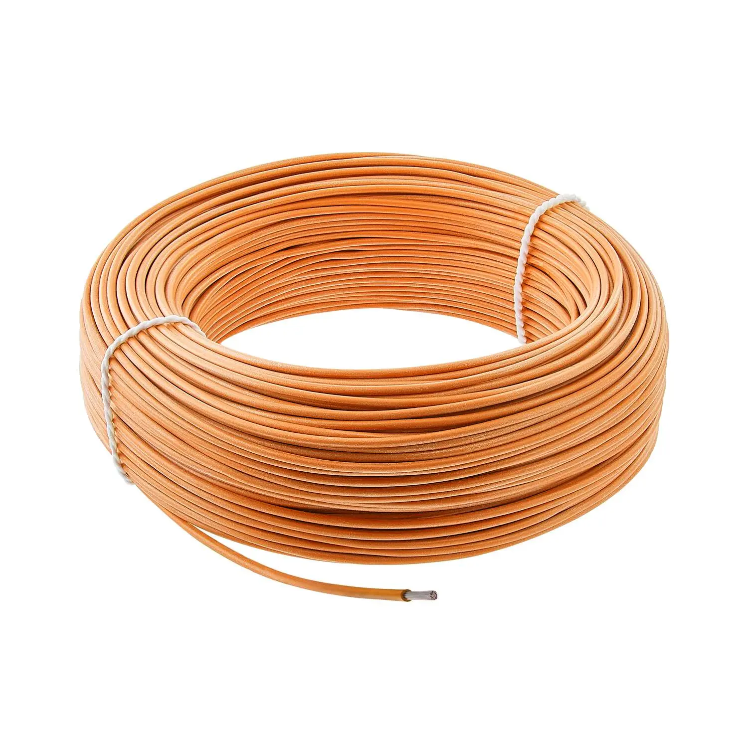 Produktfoto 1 von 0049009 LAPP SiF 1X0,75mm² OG (orange) Einzelader Silikon orange AD 2,4mm VPE 100,0 Meter Nennspannung Uo/U 300V/500V