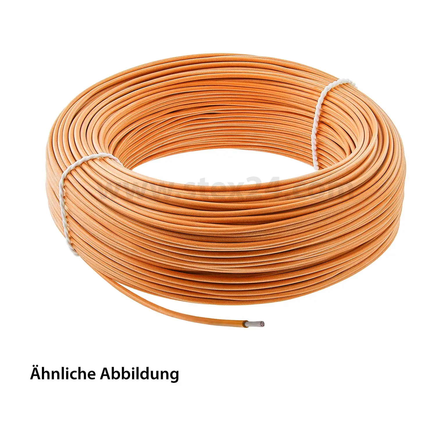 0050009 LAPP SiF 1X1mm² OG (orange) Einzelader Silikon orange AD 2,5mm VPE 100,0 Meter Nennspannung Uo/U 300V/500V