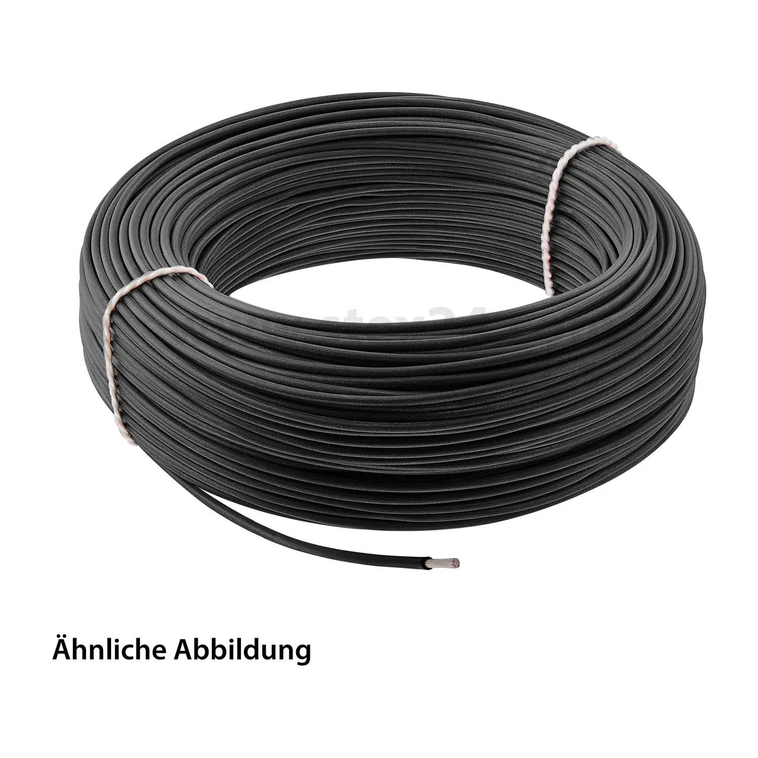 Produktfoto 1 von 0051001 LAPP SiF 1X1,5mm² BK (schwarz) Einzelader Silikon schwarz AD 2,8mm VPE 100,0 Meter Nennspannung Uo/U 300V/500V