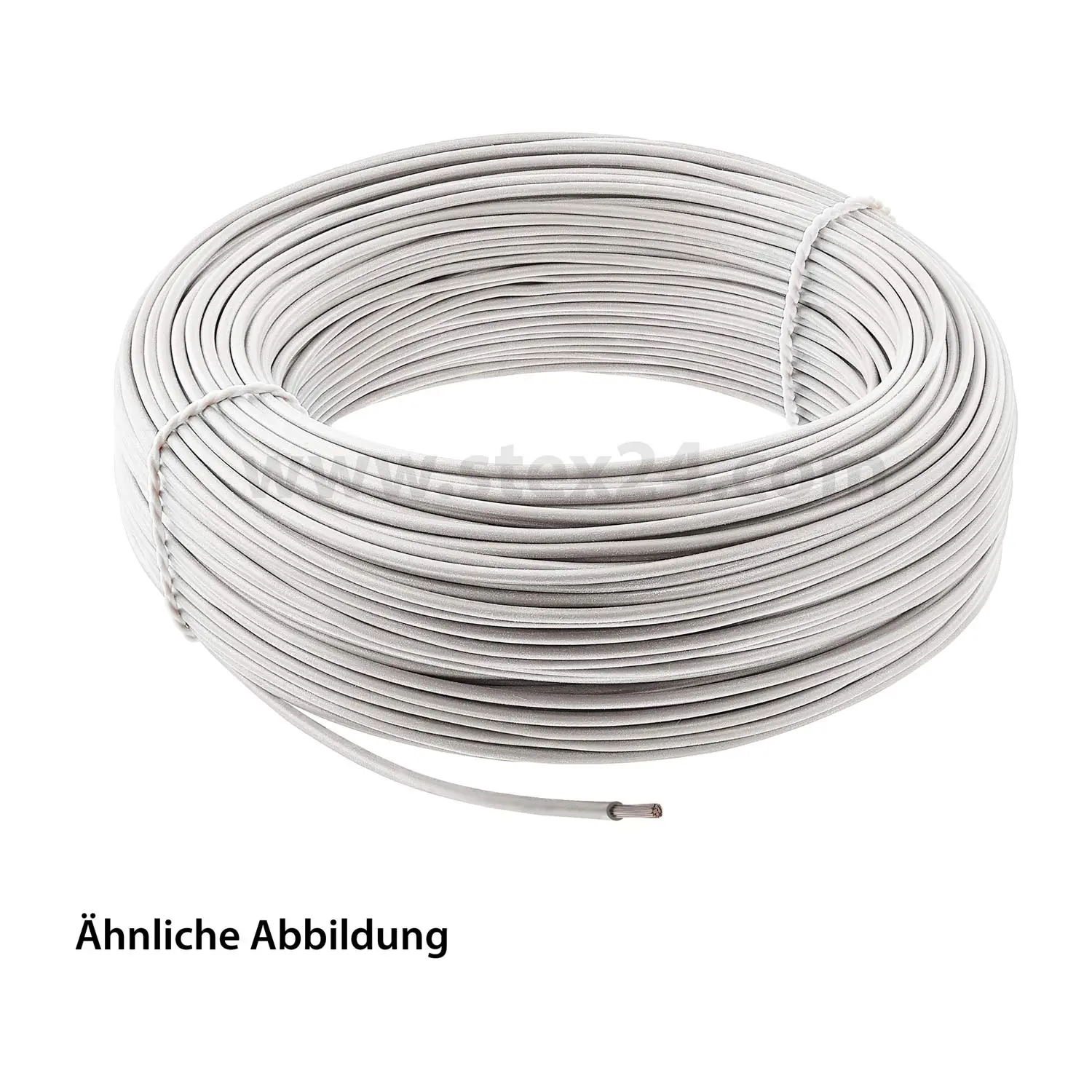 Produktfoto 1 von 0049105 LAPP SiF 1X0,75mm² WH (weiß) Einzelader Silikon weiß AD 2,4mm VPE 100,0 Meter Nennspannung Uo/U 300V/500V