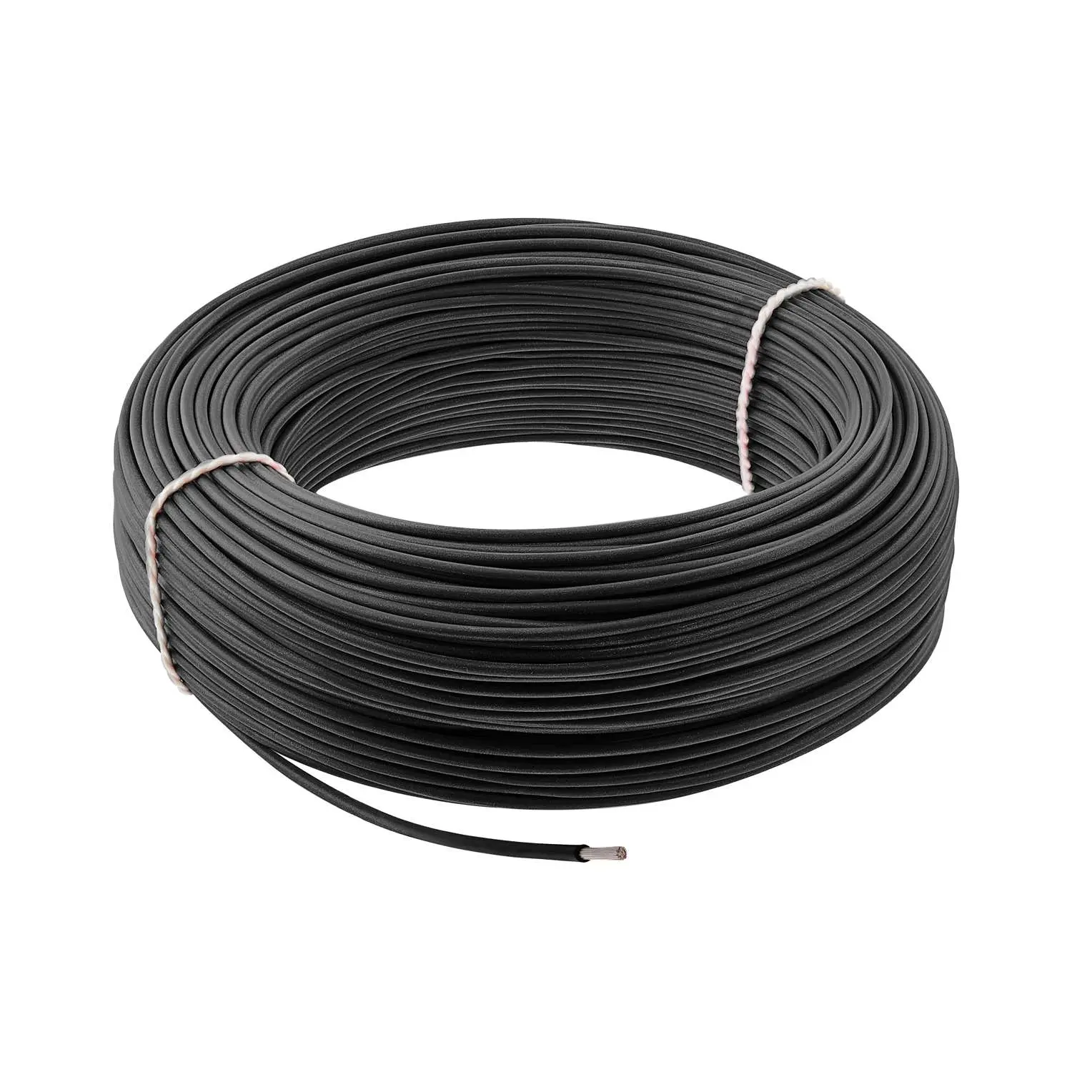 0052001/100 LAPP SiF 1X2,5mm² BK (schwarz) Einzelader Silikon schwarz AD 3,4mm VPE 100,0 Meter Nennspannung Uo/U 300V/500V
