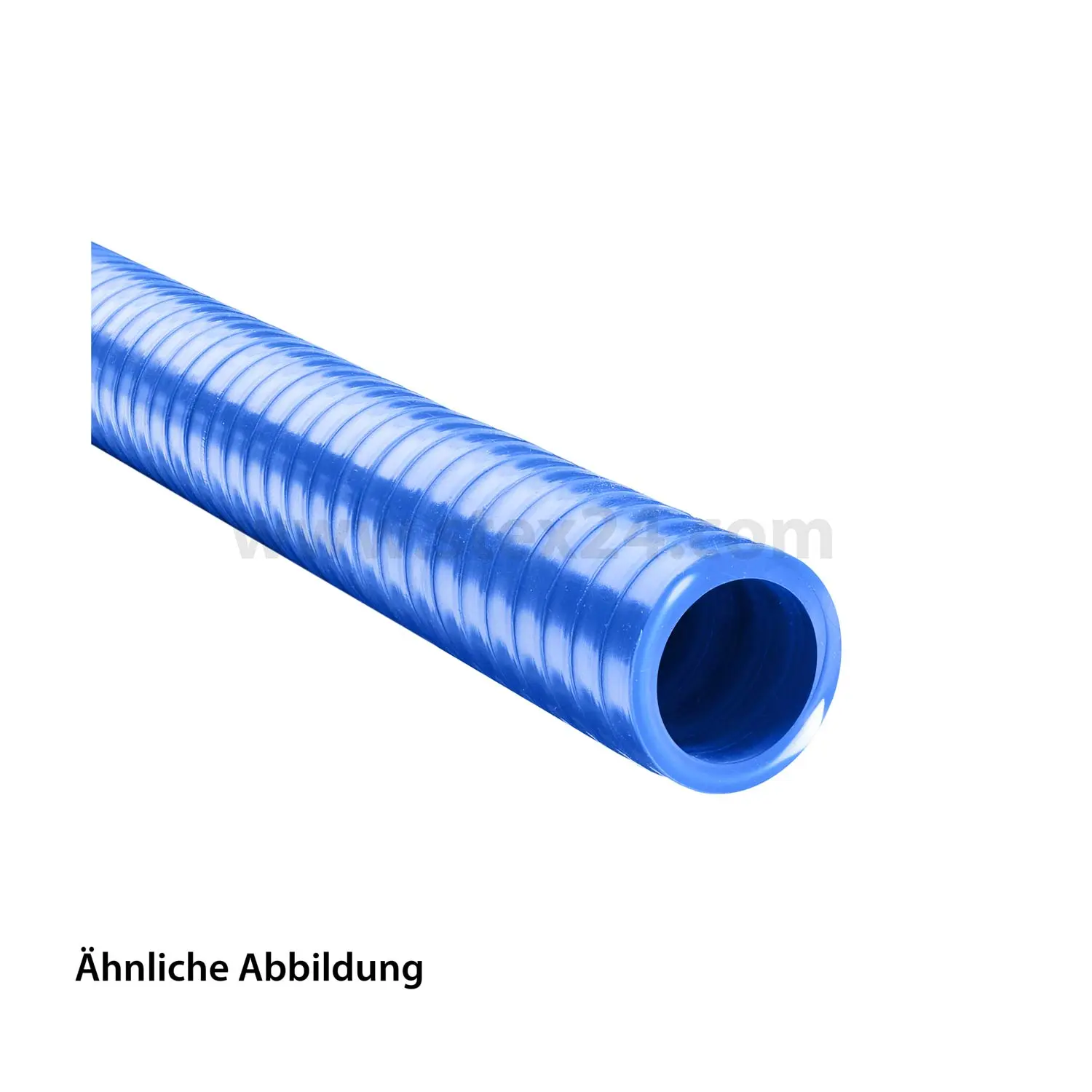 Produktfoto 1 von 10220904016 FLEXA AIRflex-GRS-FOOD Spiralschutzschlauch innen und außen glatt AD 21,0mm, ID 16,0mm außen und innen glatt, Mindestbiegeradius bewegt 175,0mm