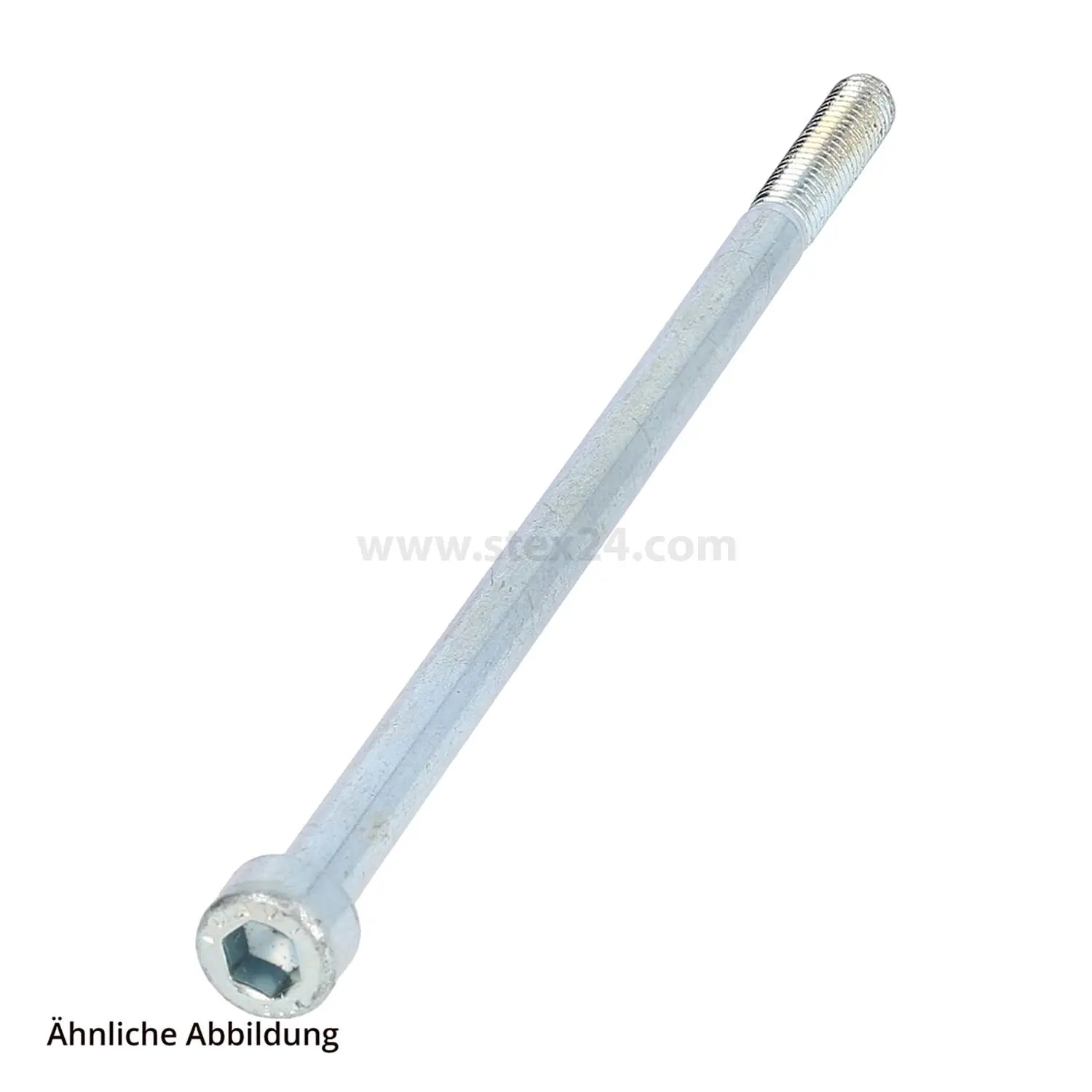 Produktfoto 1 von 10541106065 FLEXA S-RQS Schraube für Schlauchhalter massiv M6x1 Aufbauhöhe 1-Halter Schlüsselweite SW5