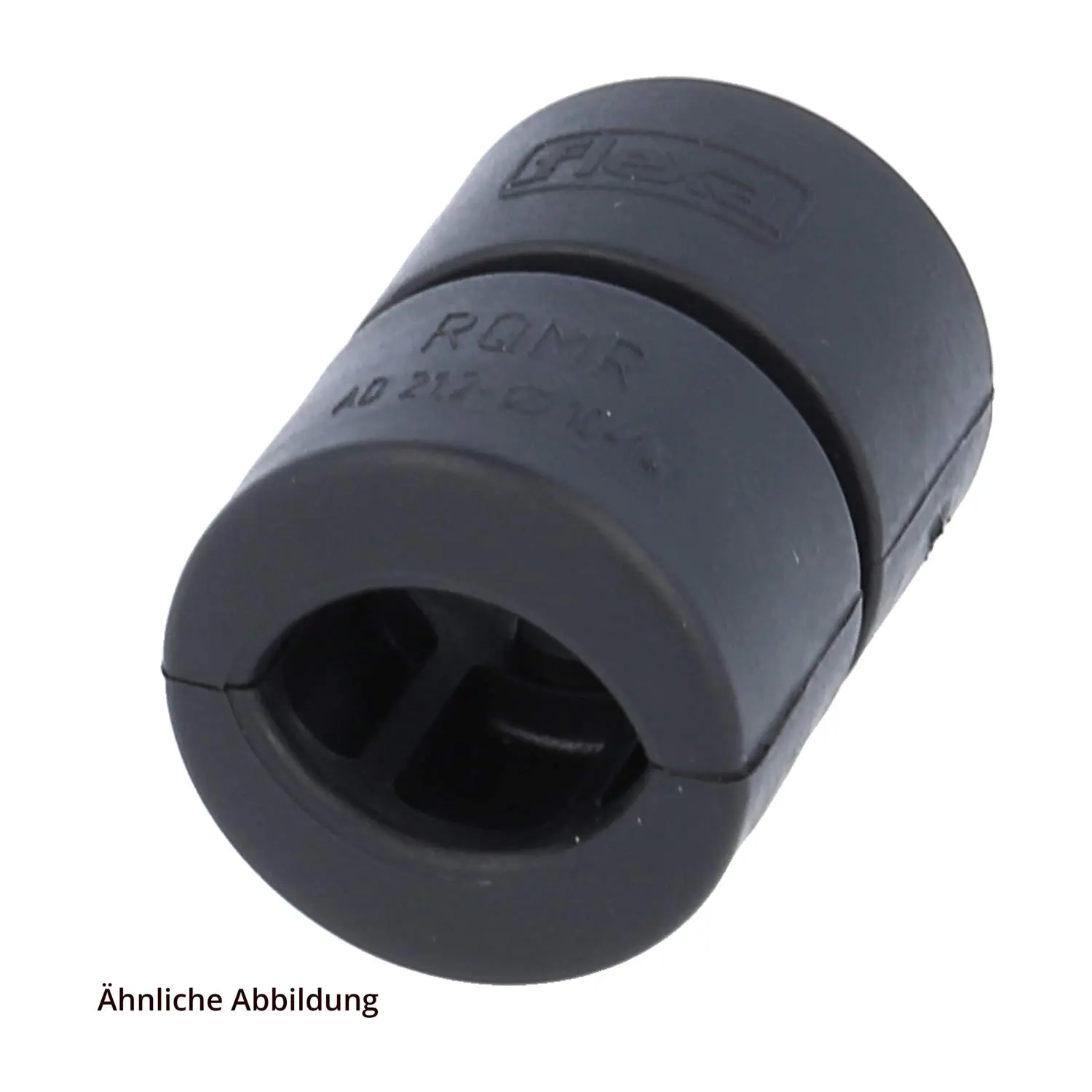 Produktfoto 1 von 15606042218 FLEXA RQMR-Kabel Reduktion für Schlauchhalter massiv für Schlauchhalter (122363/122365/122366/125511/125518) Klemmbereich 18,0mm - 22,0mm