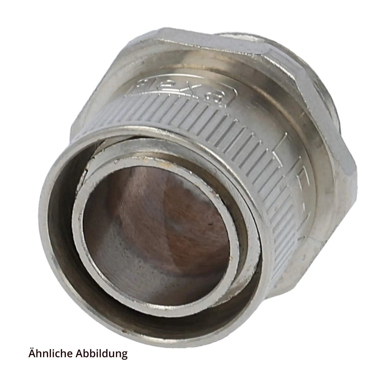 Produktfoto 1 von 15801317020 FLEXA LIF-M Metallverschraubung gerade Gewinde M20x1,5 für Schlauch-Außendurchmesser 17,0mm für Schlauch-Innendurchmesser 13,0mm