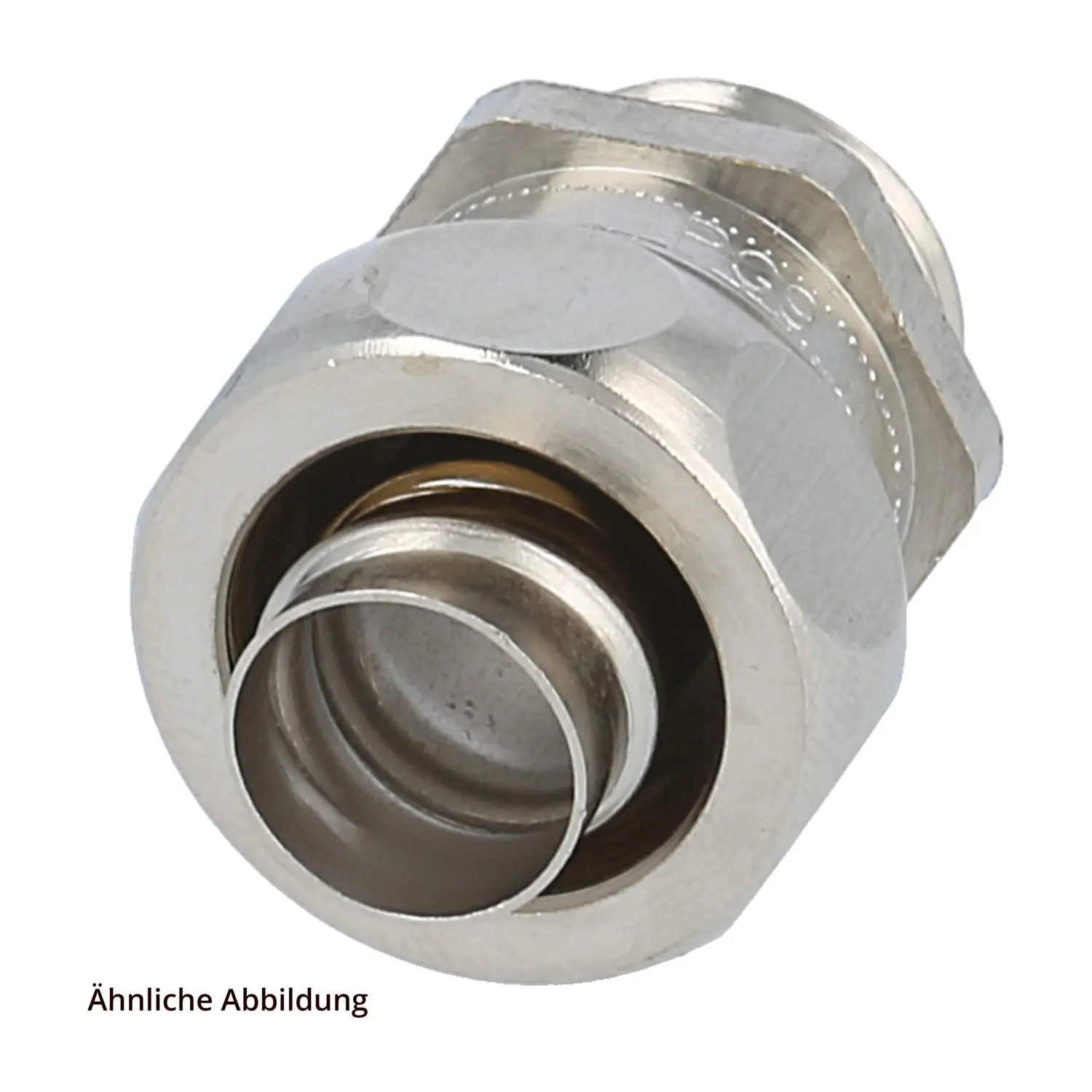 Produktfoto 1 von 15011140021 FLEXA US-P Metallverschraubung gerade Gewinde PG21x1,588 für Schlauch-Außendurchmesser 27,0mm für Schlauch-Innendurchmesser 23,0mm