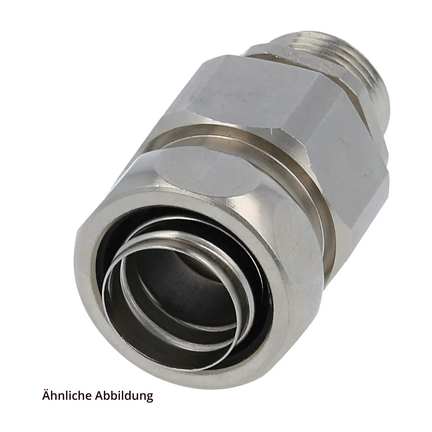 15023339132 FLEXA USZ-EX-M Metallverschraubung-ATEX gerade Gewinde M32x1,5 für Schlauch-Außendurchmesser 27,0mm für Schlauch-Innendurchmesser 24,0mm