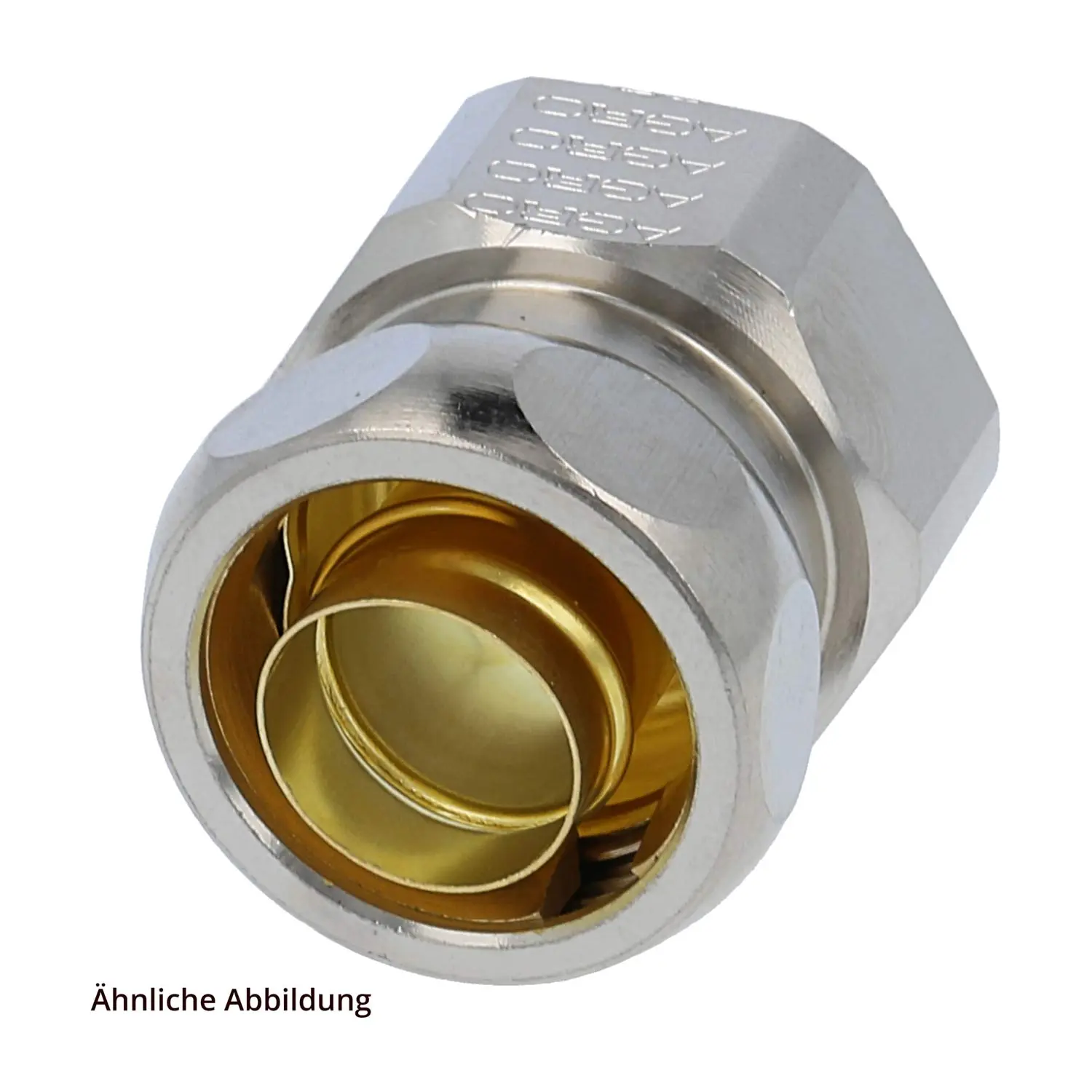 Produktfoto 1 von 15018328010 FLEXA US2-M Metallverschraubung gerade Gewinde M10x1 für Schlauch-Außendurchmesser 10,0mm für Schlauch-Innendurchmesser 7,0mm