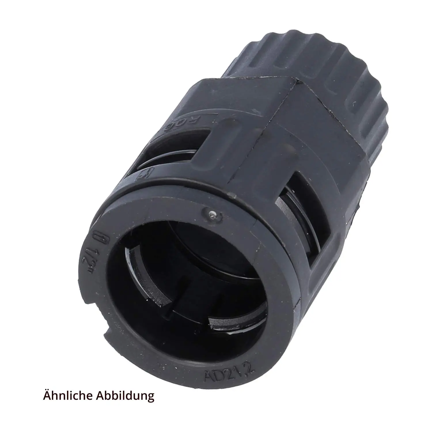 15020054202 FLEXA RQG3-U Schnellverschraubung gerade Gewinde 1/2 Zoll-28 für Schlauch-Außendurchmesser 13,0mm konisch dichtend mit Innengewinde
