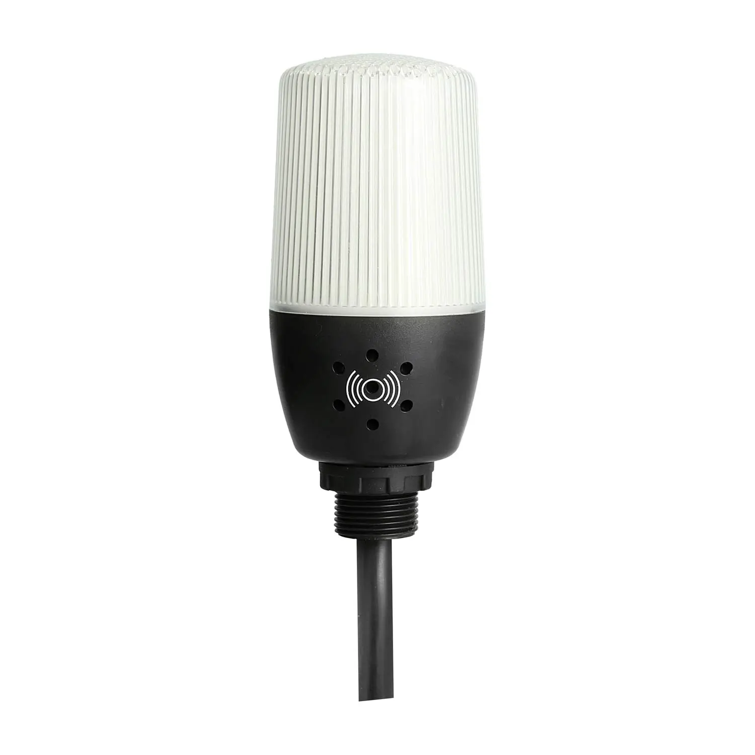 Produktfoto 1 von 127244 STEX24 Signalleuchte mit M22x1,5 bl-ws-gn-ge-rt, 55mm, 24V DC, Blink-/Dauerlicht 5-Farben mit Summer, Kabel 0,6 Meter, SL55-B5/24 101 Lautstärke 90 db