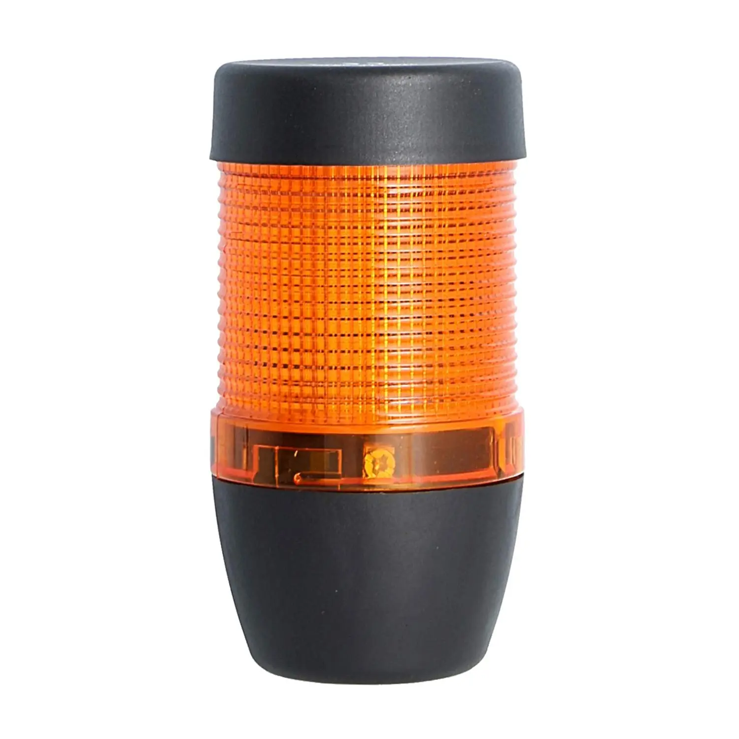 Produktfoto 1 von 127256 STEX24 Signalsäule gelb, 50mm, 24V AC/DC, LED-Blinklicht SS50-OB1/24 110 MaßeLänge102,0mm, Durchmesser 50,0mm