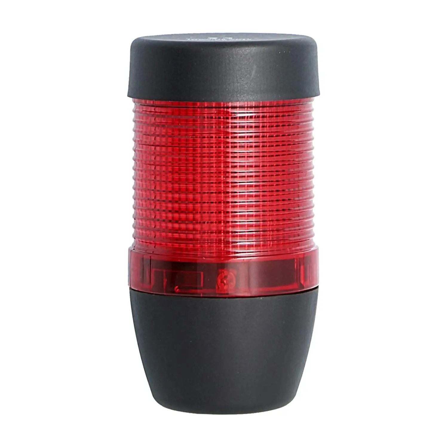 Produktfoto 1 von 127257 STEX24 Signalsäule rot, 50mm, 24V AC/DC, LED-Blinklicht SS50-OB1/24 107 MaßeLänge102,0mm, Durchmesser 50,0mm