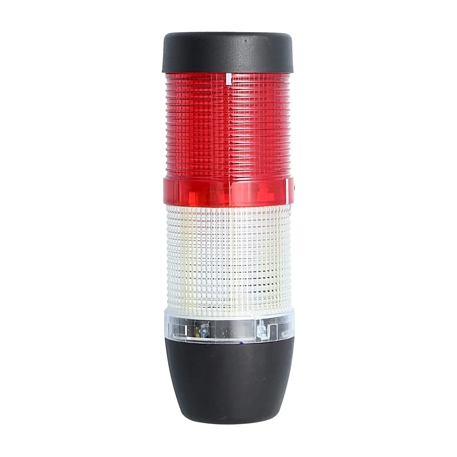 Produktfoto 1 von 127264 STEX24 Signalsäule weiß-rot, 50mm, 24V AC/DC, LED-Dauerlicht SS50-OB2/24 105 MaßeLänge156,0mm, Durchmesser 50,0mm