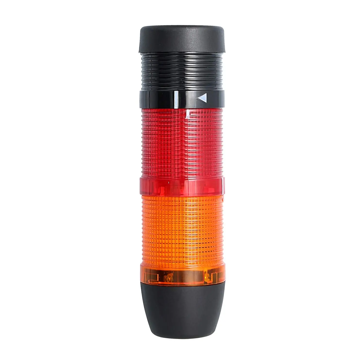 Produktfoto 1 von 127329 STEX24 Signalsäule gelb-rot, 50mm, 24V AC/DC, LED-Dauerlicht mit Summer, SS50-B2/24 107 Lautstärke 90 db