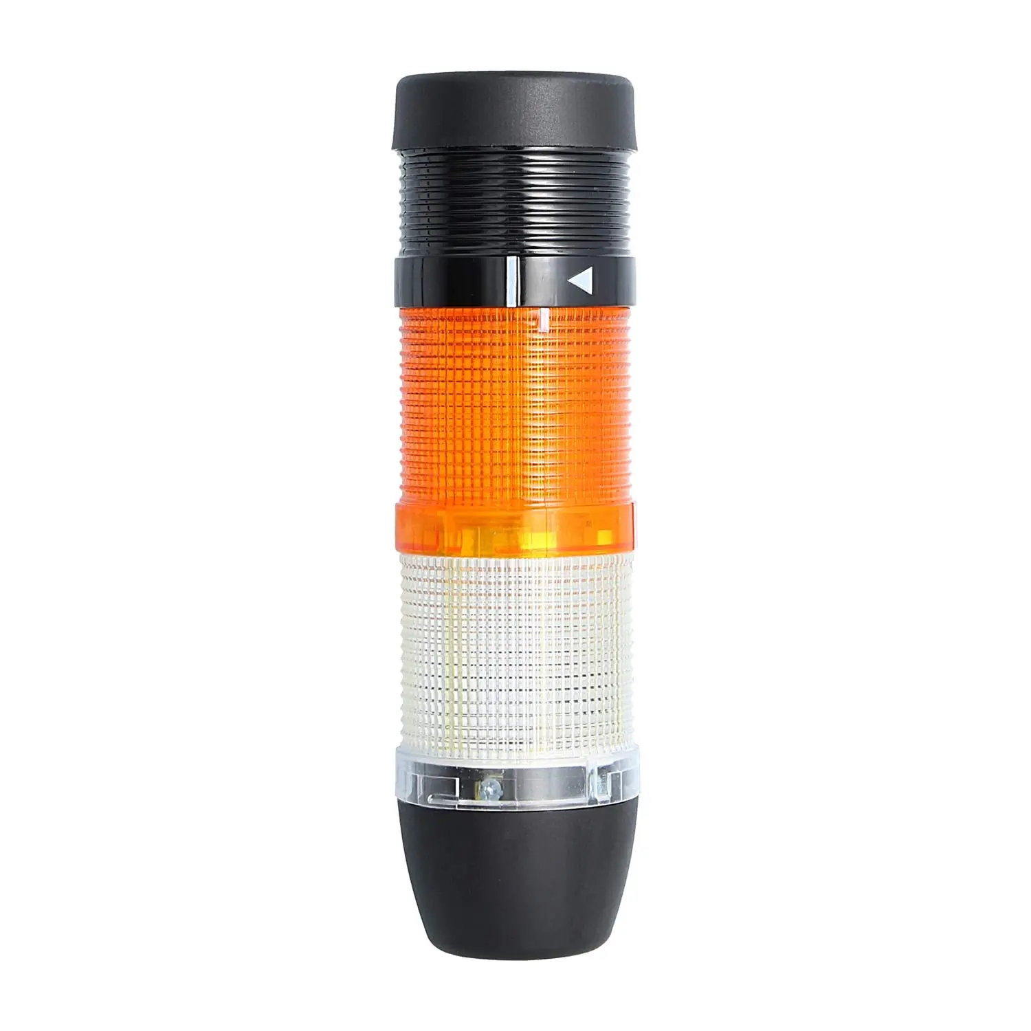 Produktfoto 1 von 127335 STEX24 Signalsäule weiß-gelb, 50mm, 24V AC/DC, LED-Blinklicht mit Summer, SS50-B2/24 119 Lautstärke 90 db