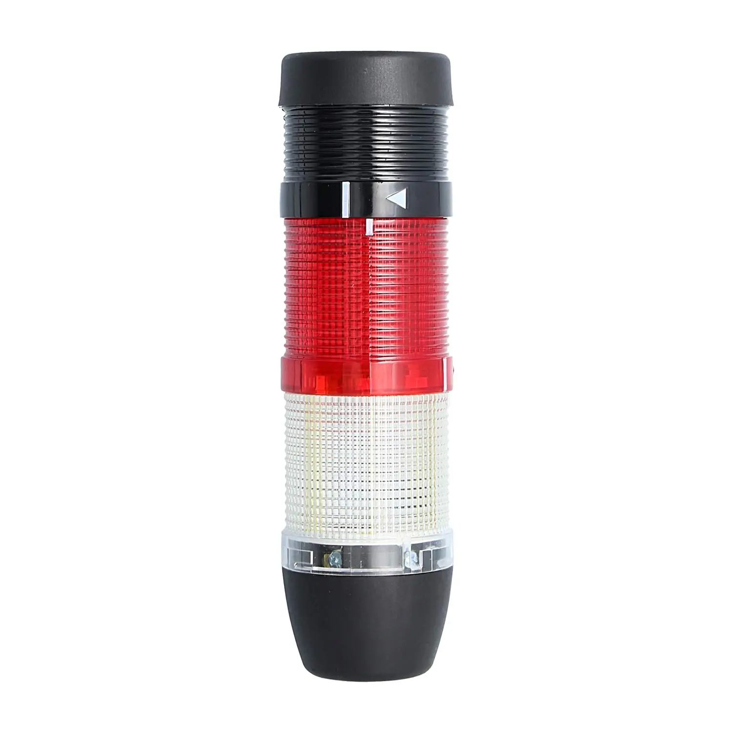 Produktfoto 1 von 127336 STEX24 Signalsäule weiß-rot, 50mm, 24V AC/DC, LED-Blinklicht mit Summer, SS50-B2/24 115 Lautstärke 90 db