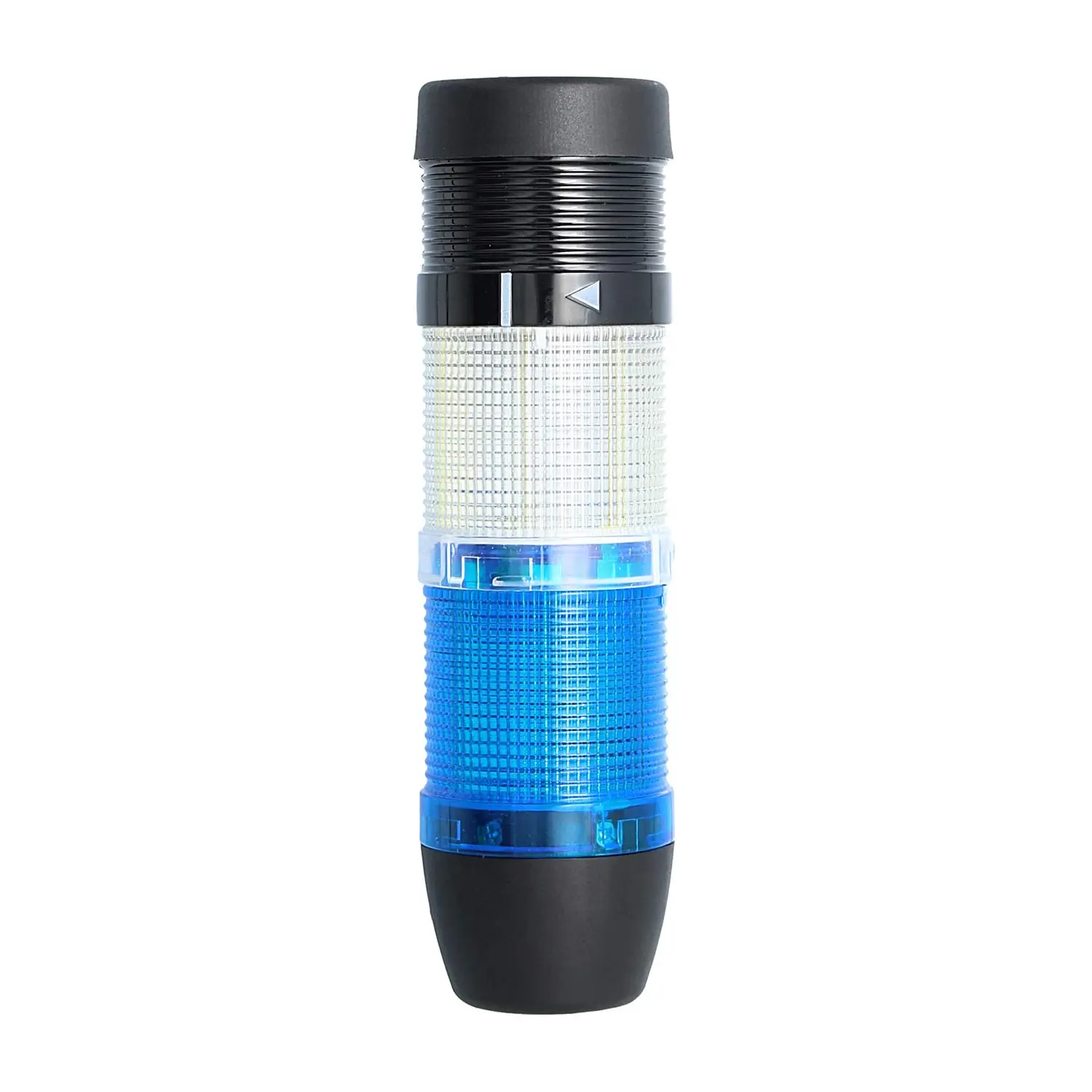 Produktfoto 1 von 127330 STEX24 Signalsäule blau-weiß, 50mm, 24V AC/DC, LED-Blinklicht mit Summer, SS50-B2/24 112 Lautstärke 90 db