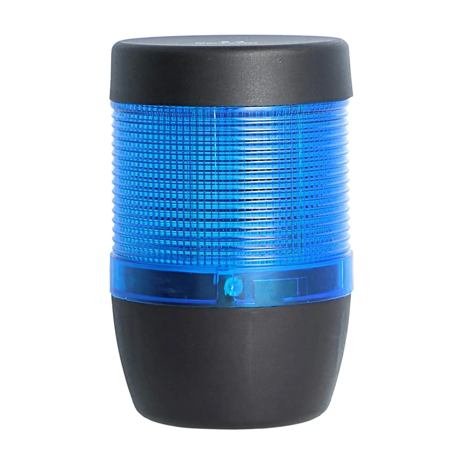 Produktfoto 1 von 127376 STEX24 Signalsäule blau, 70mm, 24V AC/DC, LED-Blinklicht SS70-OB1/24 106 MaßeLänge106,0mm, Durchmesser 70,0mm