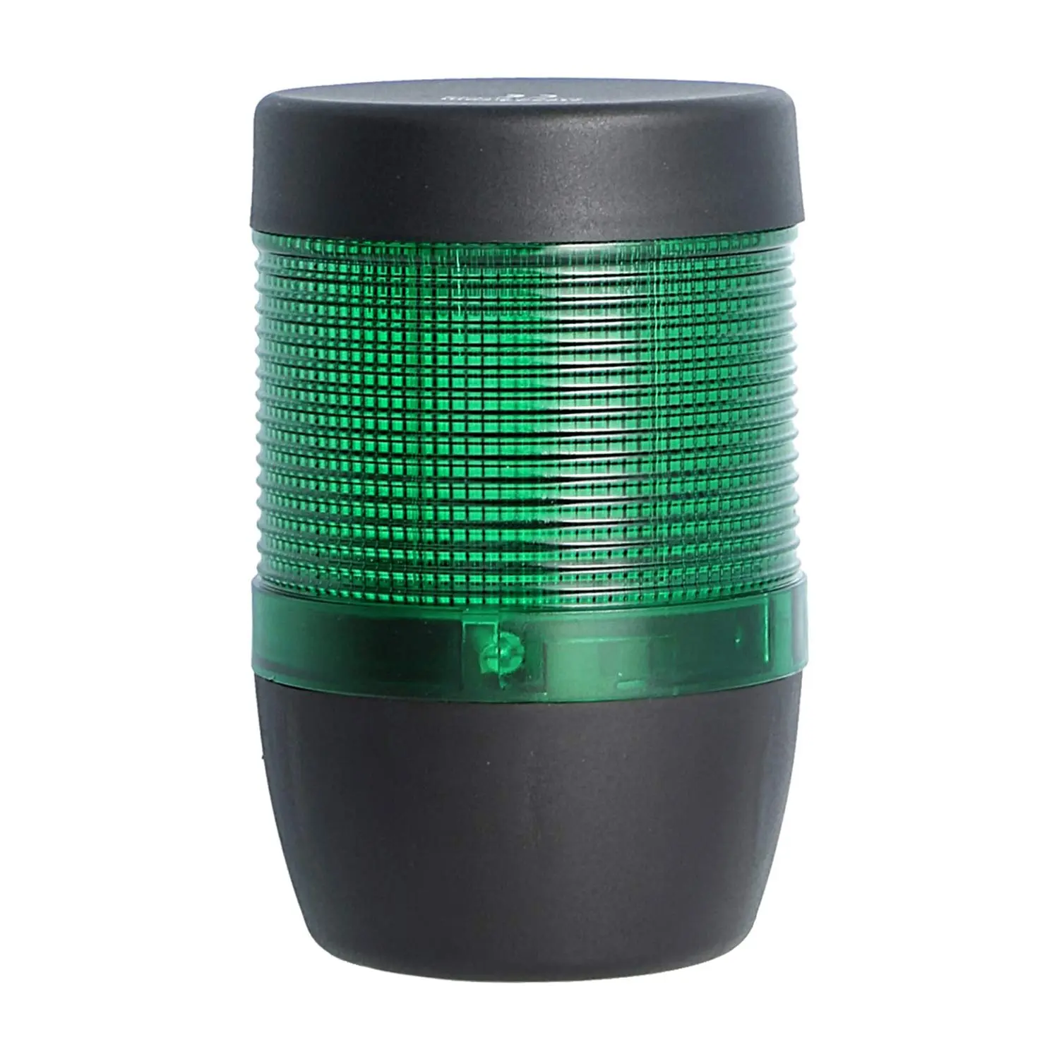 Produktfoto 1 von 127378 STEX24 Signalsäule grün, 70mm, 24V AC/DC, LED-Blinklicht SS70-OB1/24 109 MaßeLänge106,0mm, Durchmesser 70,0mm
