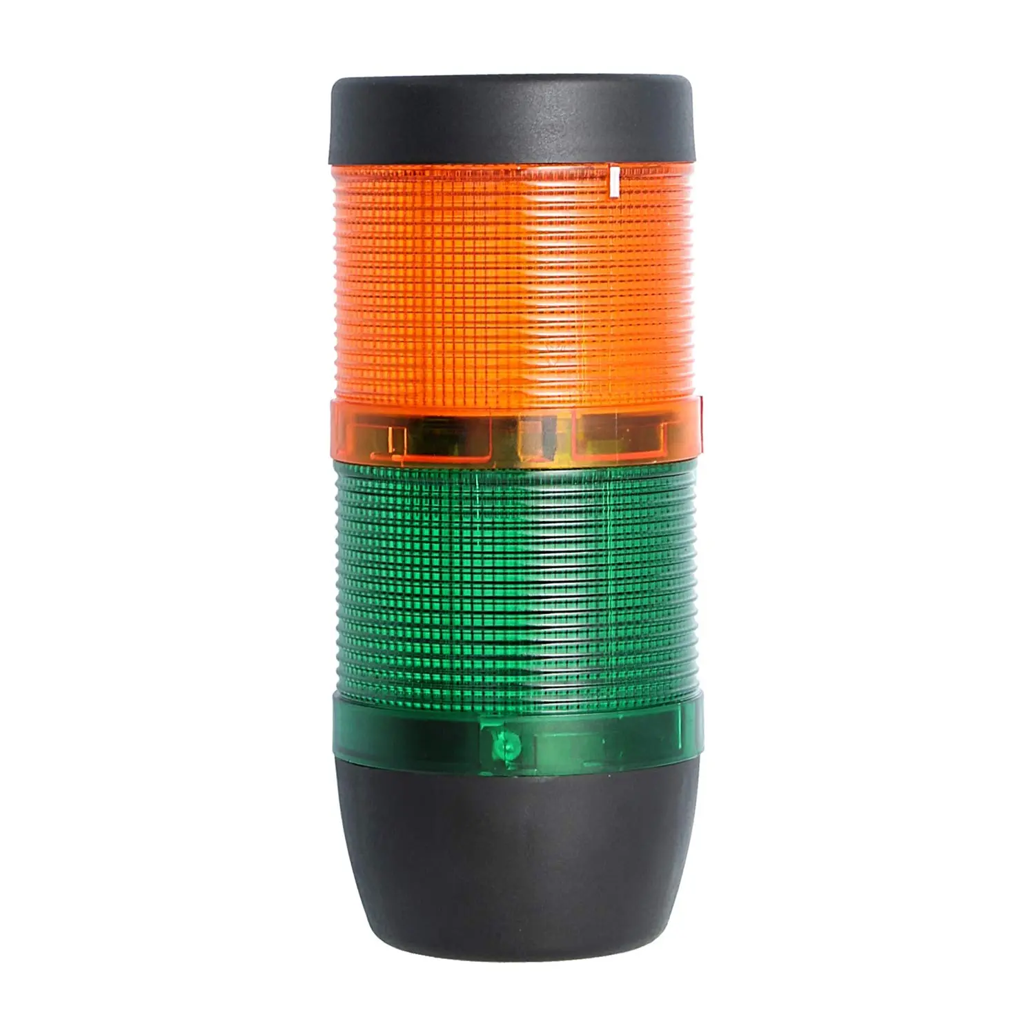Produktfoto 1 von 127388 STEX24 Signalsäule grün-gelb, 70mm, 24V AC/DC, LED-Dauerlicht SS70-OB2/24 110 MaßeLänge161,0mm, Durchmesser 70,0mm
