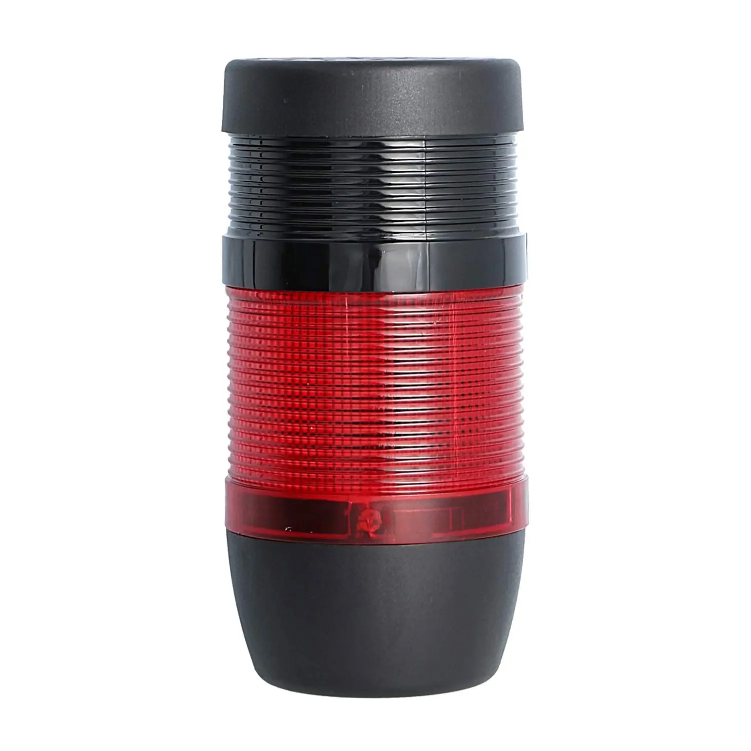 Produktfoto 1 von 127437 STEX24 Signalsäule rot, 70mm, 24V AC/DC, LED-Dauerlicht mit Summer, SS70-B1/24 102 Lautstärke 90 db