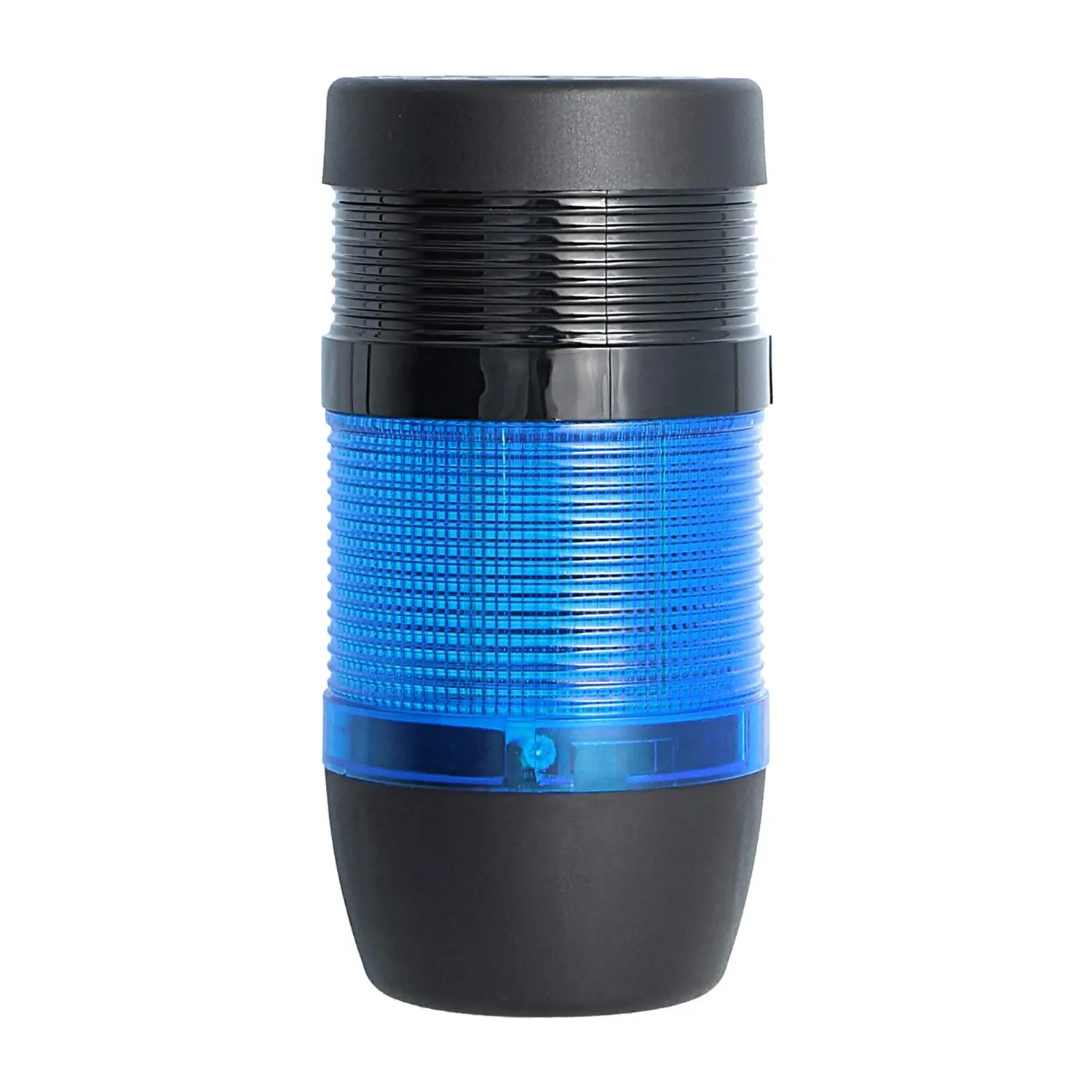 Produktfoto 1 von 127438 STEX24 Signalsäule blau, 70mm, 24V AC/DC, LED-Blinklicht mit Summer, SS70-B1/24 106 Lautstärke 90 db