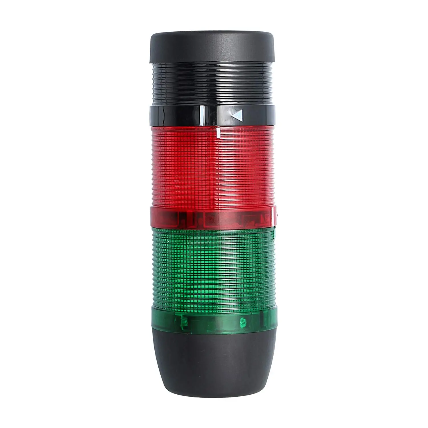 Produktfoto 1 von 127451 STEX24 Signalsäule grün-rot, 70mm, 24V AC/DC, LED-Dauerlicht mit Summer, SS70-B2/24 106 Lautstärke 90 db