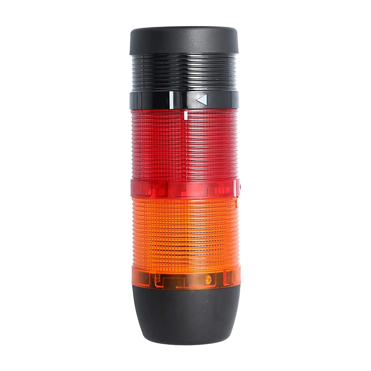 Produktfoto 1 von 127462 STEX24 Signalsäule gelb-rot, 70mm, 24V AC/DC, LED-Blinklicht mit Summer, SS70-B2/24 117 Lautstärke 90 db