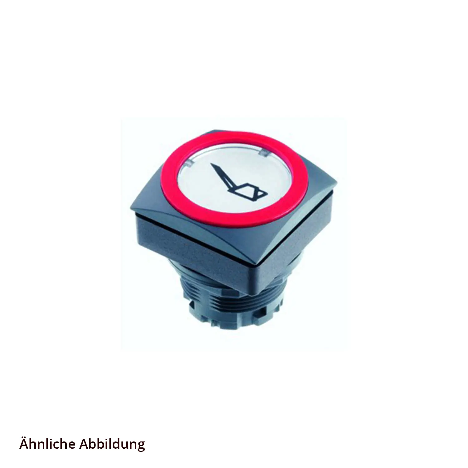 Produktfoto 1 von QRJTGB Georg Schlegel Drucktaste beleuchtbar, quadratisch, QUARTEX-R-JUWEL Hub 6,0mm