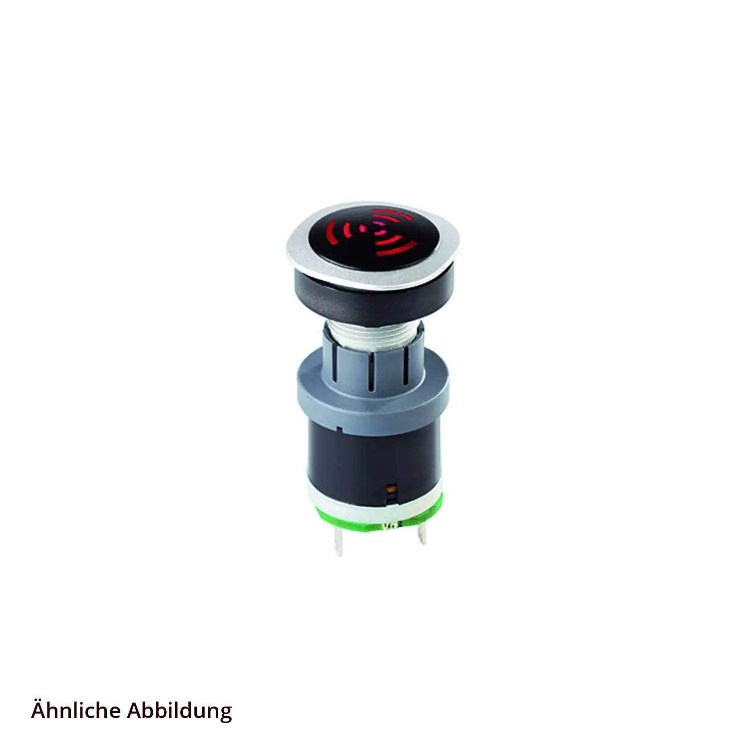 Produktfoto 1 von RQJNSGL+SGLR-24V Georg Schlegel Akustischer Signalgeber beleuchtbar, abgerundetes Quadrat, RONTRON-Q-JUWEL Flachstecker 2,8mm x 0,8mm