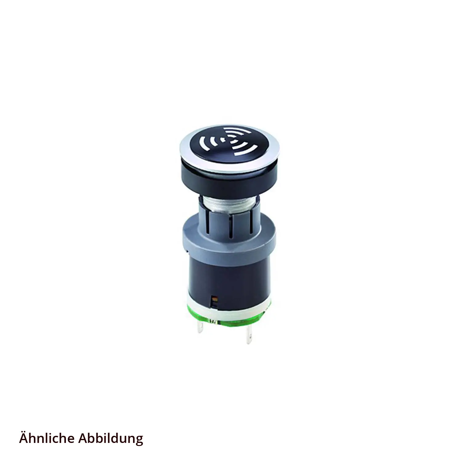 Produktfoto 1 von RRJNSG+SG-24V Georg Schlegel Akustischer Signalgeber rund, RONTRON-R-JUWEL Flachstecker 2,8mm x 0,8mm