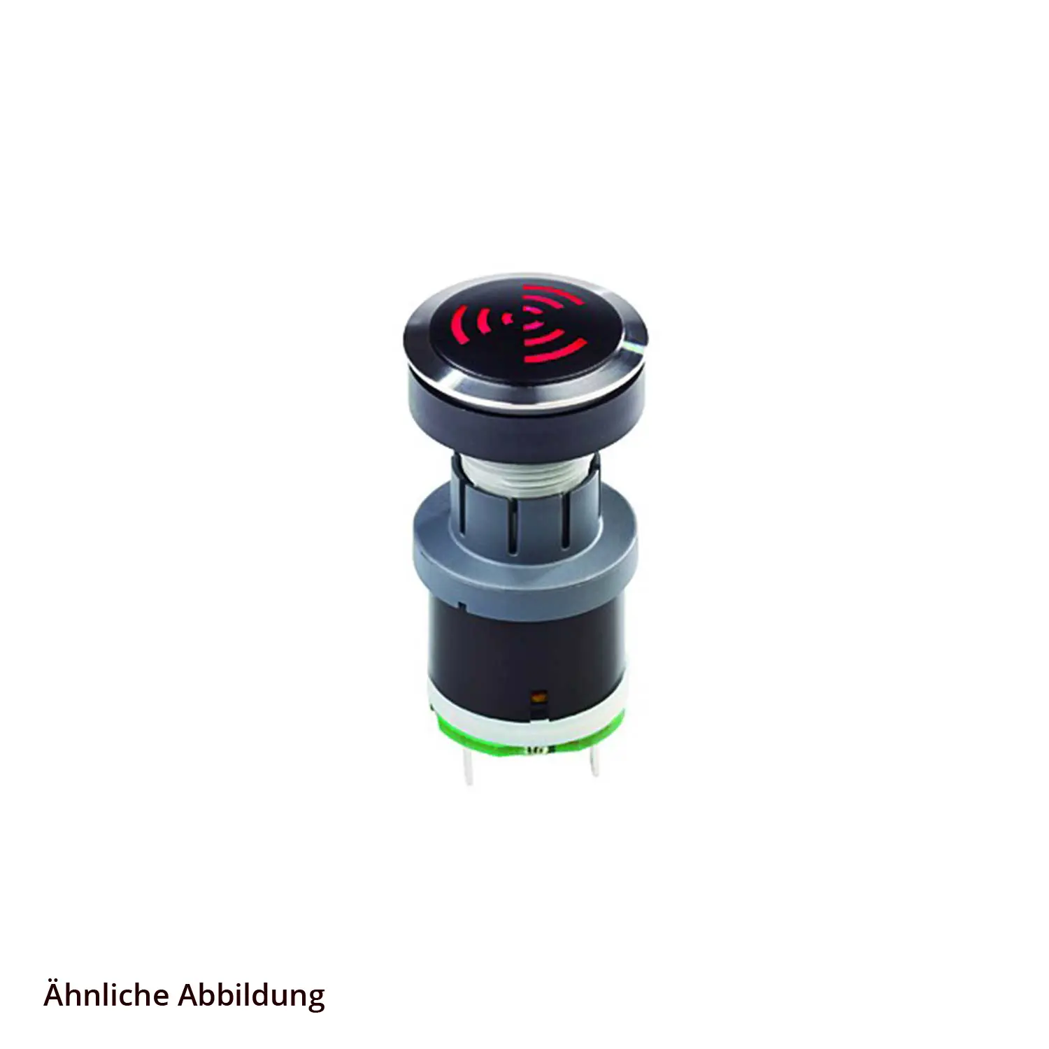 Produktfoto 1 von RRJVANSGL+SGILR Georg Schlegel Akustischer Signalgeber, Intervall beleuchtbar, rund, RONTRON-R-JUWEL Flachstecker 2,8mm x 0,8mm
