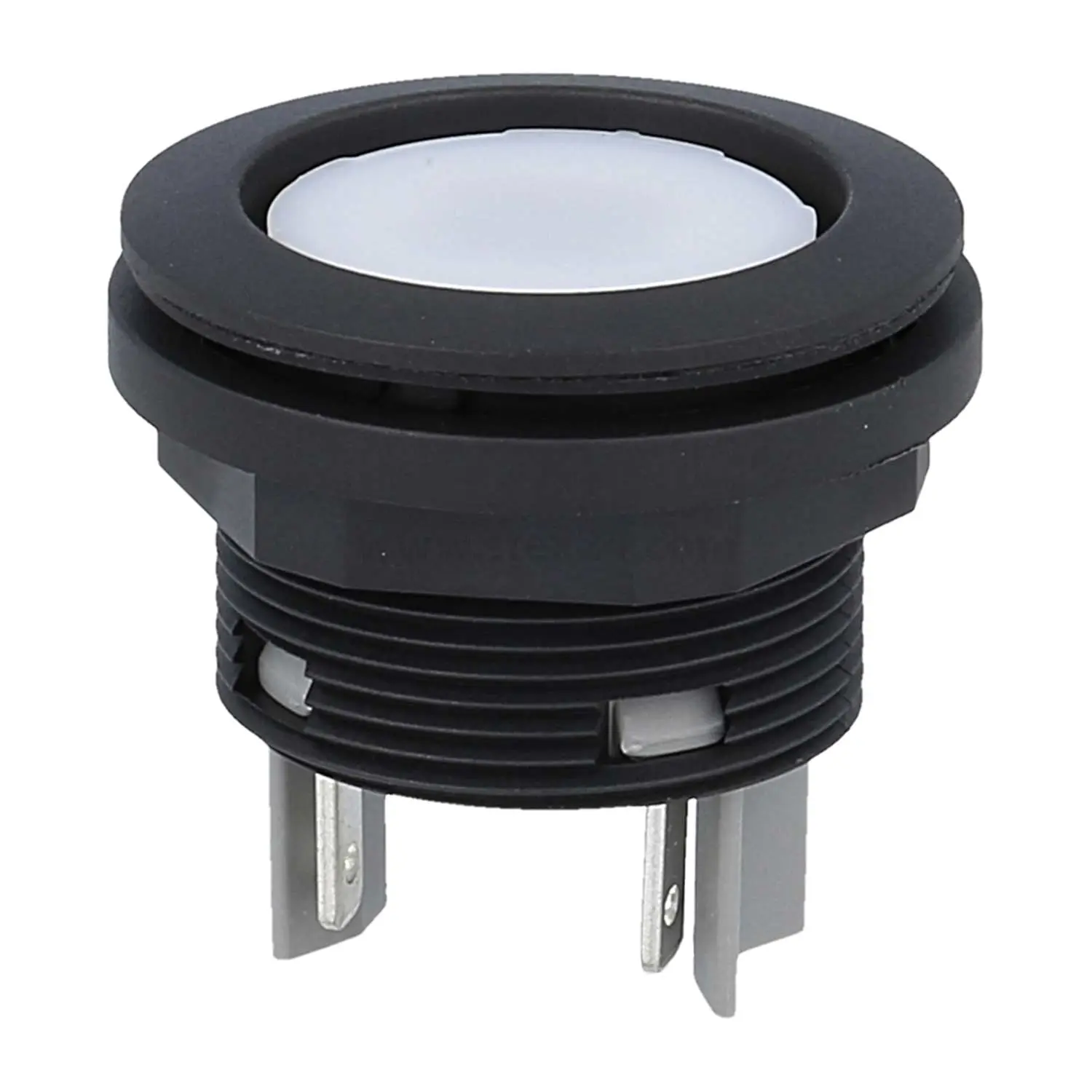 Produktfoto 1 von SSWTI Georg Schlegel Drucktaste, 1S rund, SHORTRON Flachstecker 2,8mm x 0,8mm