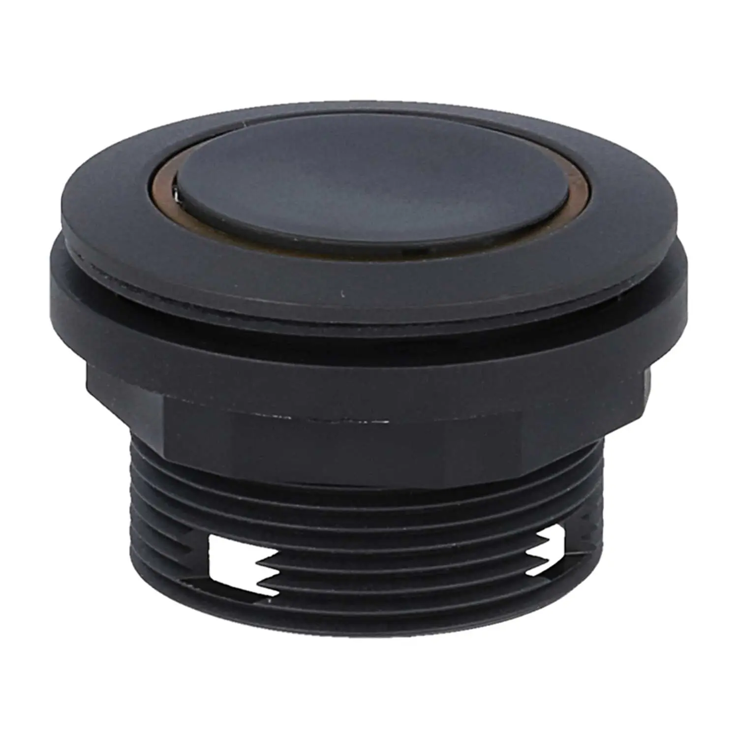 SSWTLRY Georg Schlegel Drucktaste mit Ringbeleuchtung beleuchtbar, rund, SHORTRON Zwischenbau Hub 2,3mm