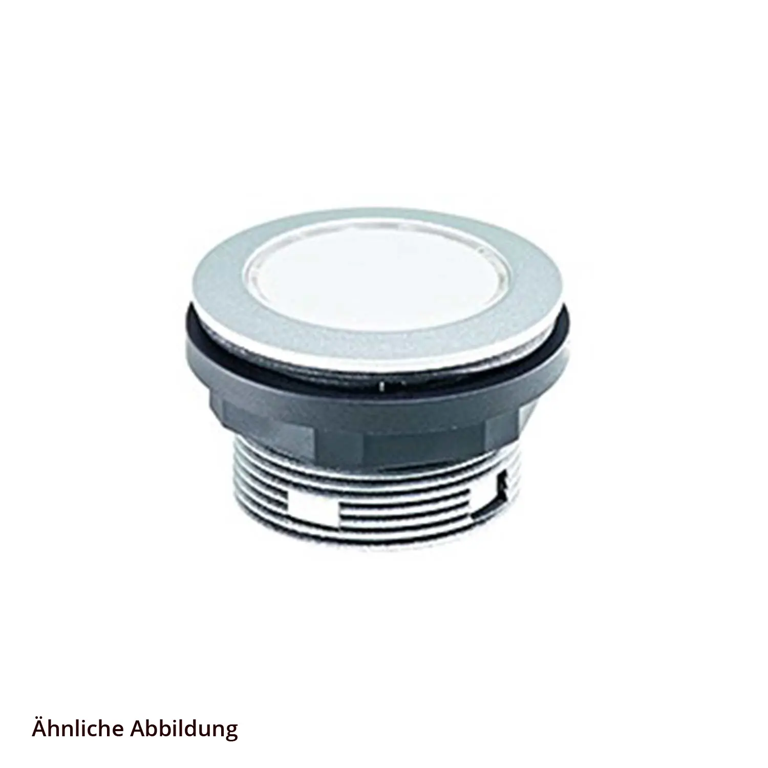 Produktfoto 1 von STLO_M06 Georg Schlegel Leuchtdrucktaster, 1Ö beleuchtbar, rund, SHORTRON-M12 M12-Stecker, 4-polig