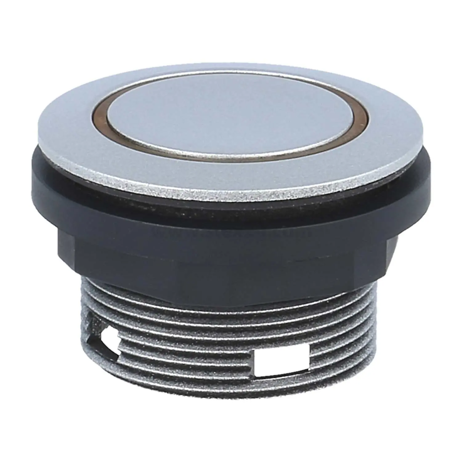 Produktfoto 1 von STLRY Georg Schlegel Drucktaste mit Ringbeleuchtung beleuchtbar, rund, SHORTRON Zwischenbau Hub 2,3mm