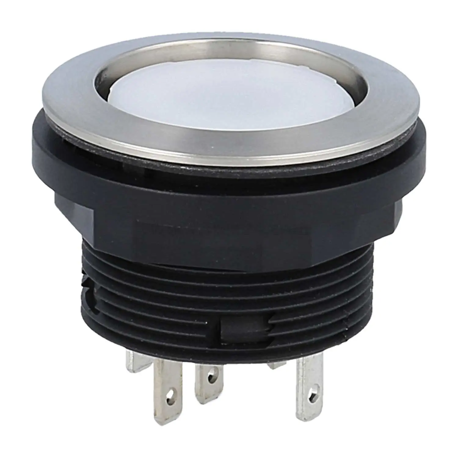Produktfoto 1 von SVACTLF Georg Schlegel Leuchtdrucktaster taktil, 1W beleuchtbar, rund, SHORTRON Flachstecker 2,8mm x 0,8mm