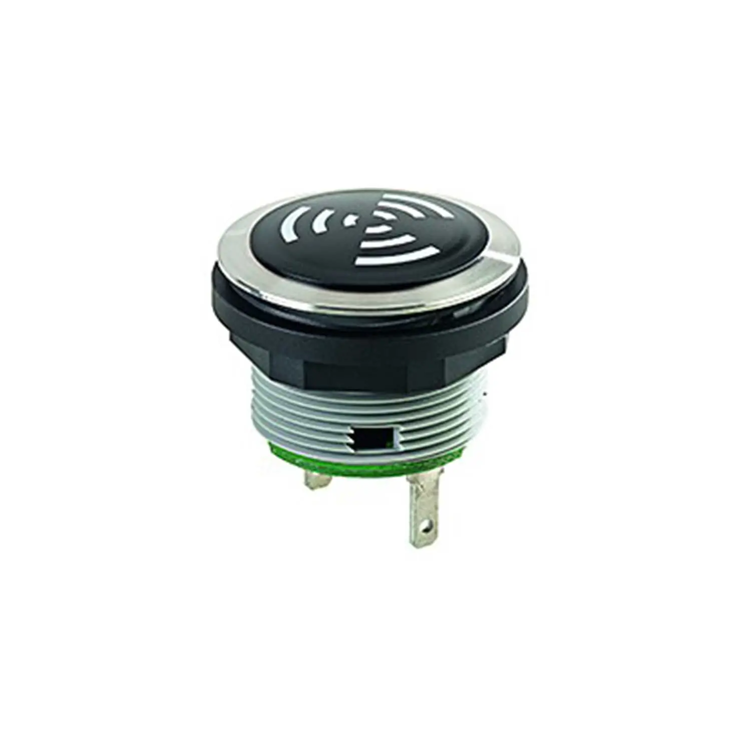 Produktfoto 1 von SVANSG+SG-24V Georg Schlegel Akustischer Signalgeber rund, SHORTRON Flachstecker 2,8mm x 0,8mm