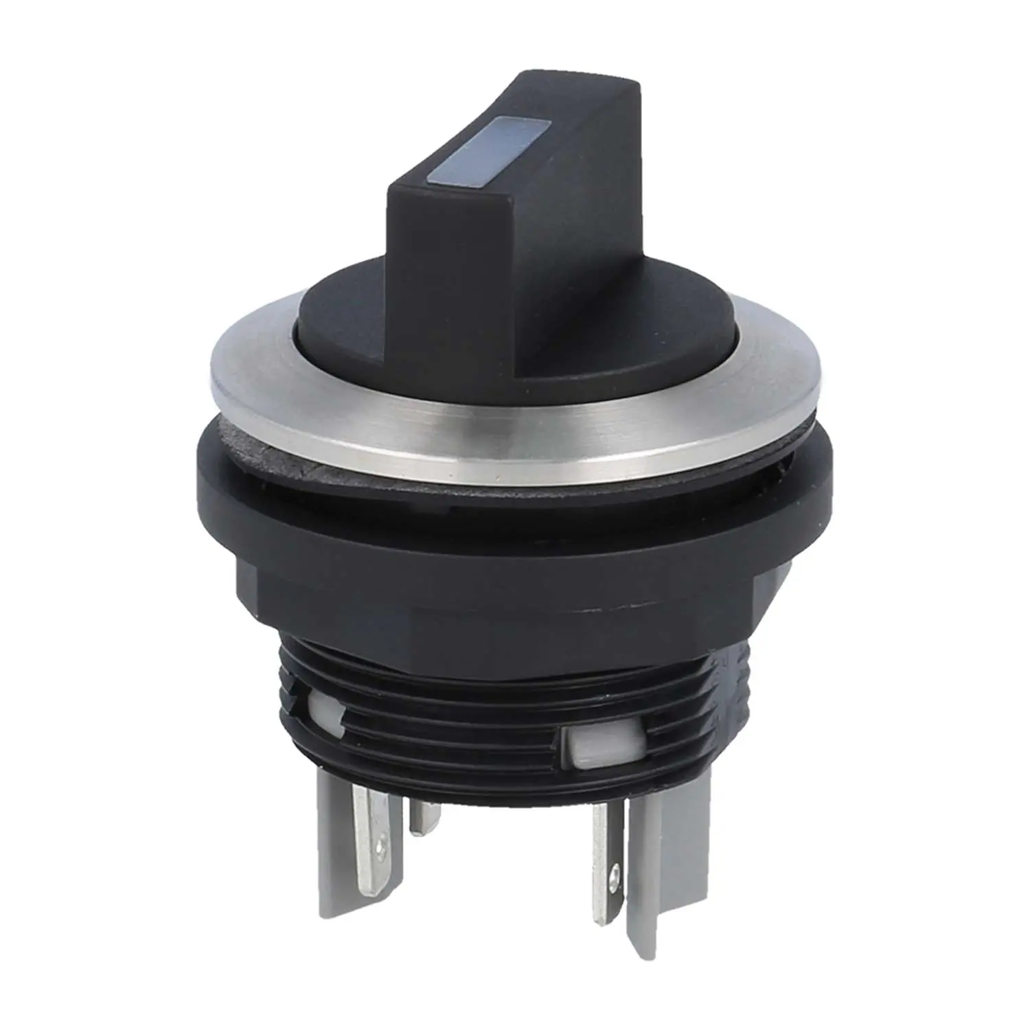 Produktfoto 1 von SVASTBII Georg Schlegel Wahlschalter tastend, 2S rund, SHORTRON Flachstecker 2,8mm x 0,8mm