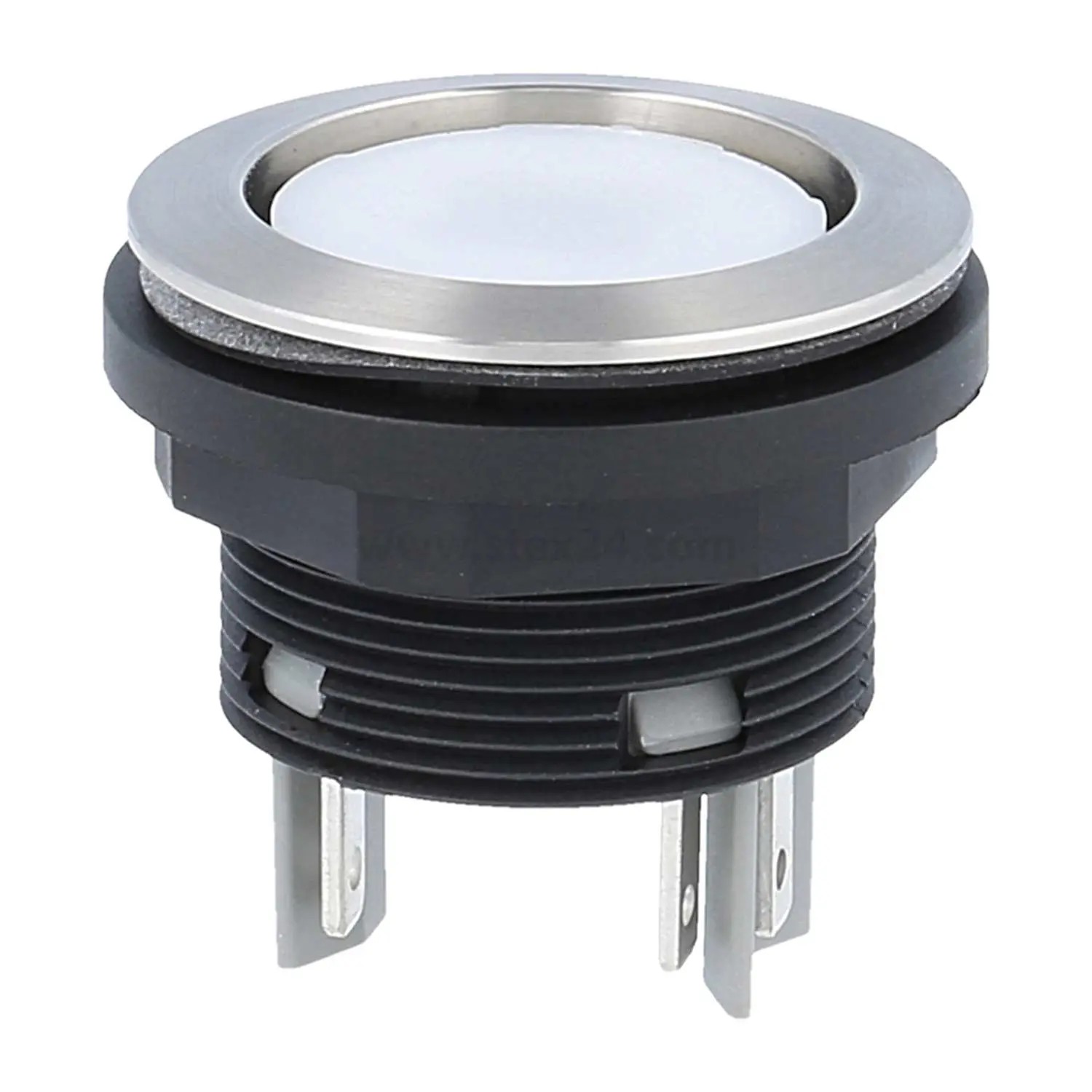 SVATLI Georg Schlegel Leuchtdrucktaster, 1S beleuchtbar, rund, SHORTRON Flachstecker 2,8mm x 0,8mm