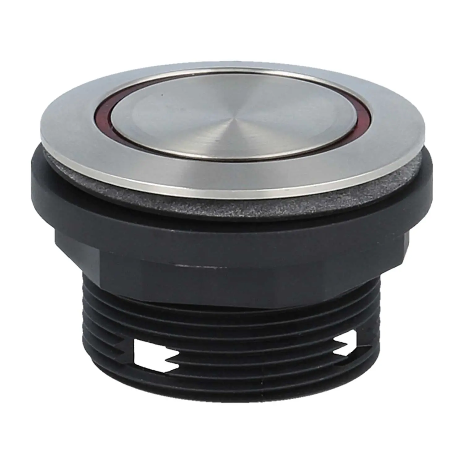 Produktfoto 1 von SVATLRR Georg Schlegel Drucktaste mit Ringbeleuchtung beleuchtbar, rund, SHORTRON Zwischenbau Hub 2,3mm
