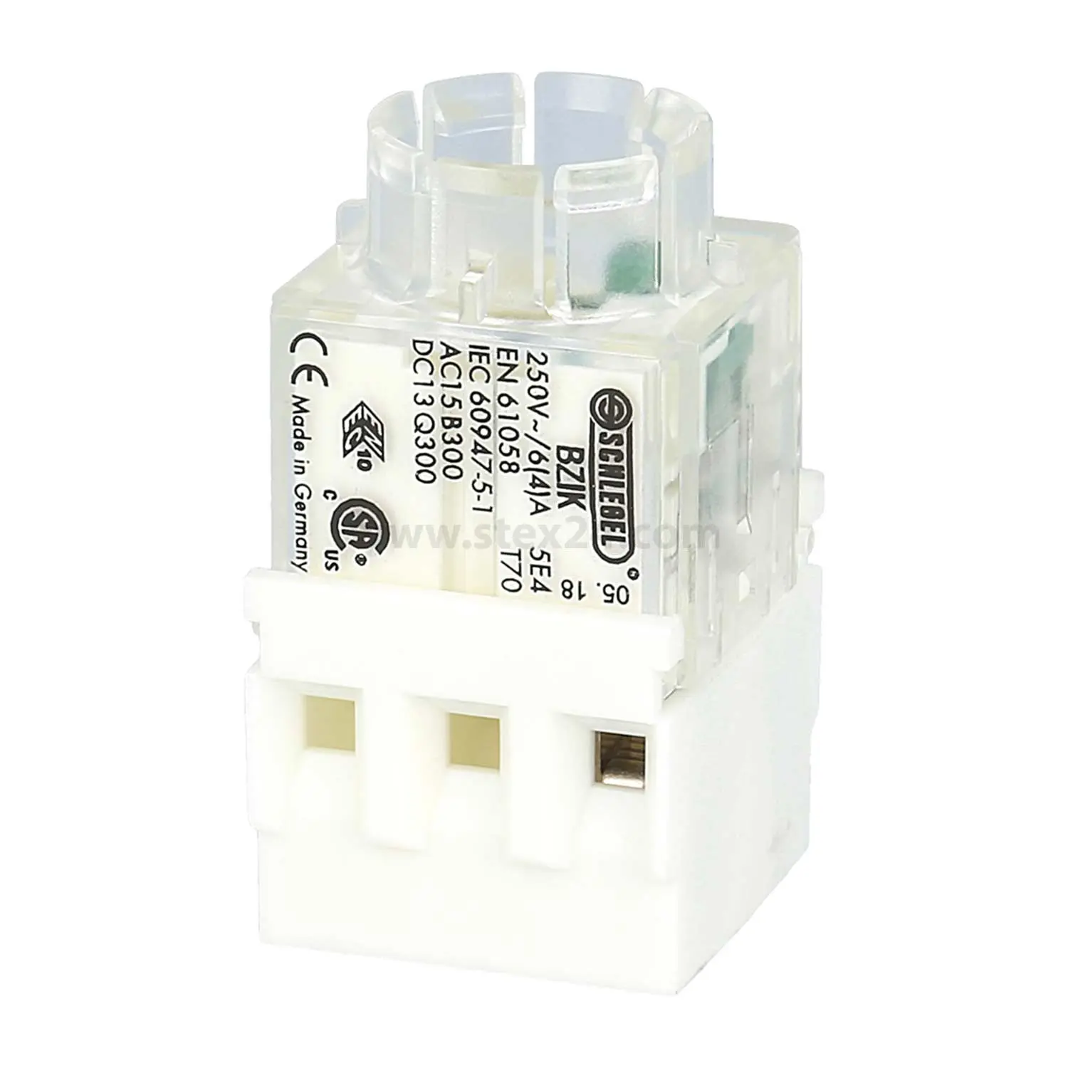 Produktfoto 1 von BZIK Georg Schlegel Tastkontaktgeber, 1S Kontaktgeber BZ_K Schraubanschluss, Querschnitt 0,34mm² - 2,5mm²