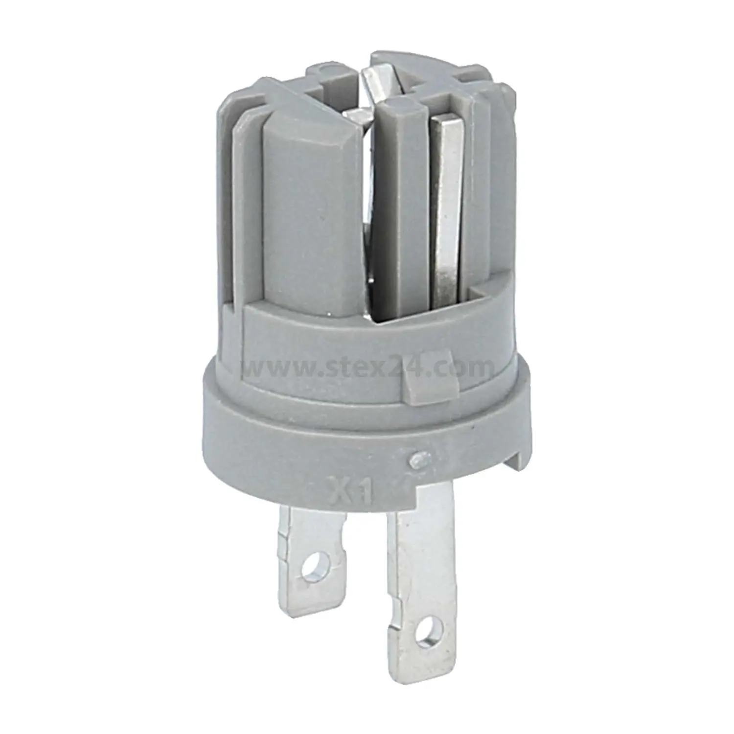 Produktfoto 1 von L4 Georg Schlegel Lampenfassung W2x4,6d Baureihe Kontaktgeber BT, BF, beleuchtbar Flachstecker 2,8mm x 0,8mm