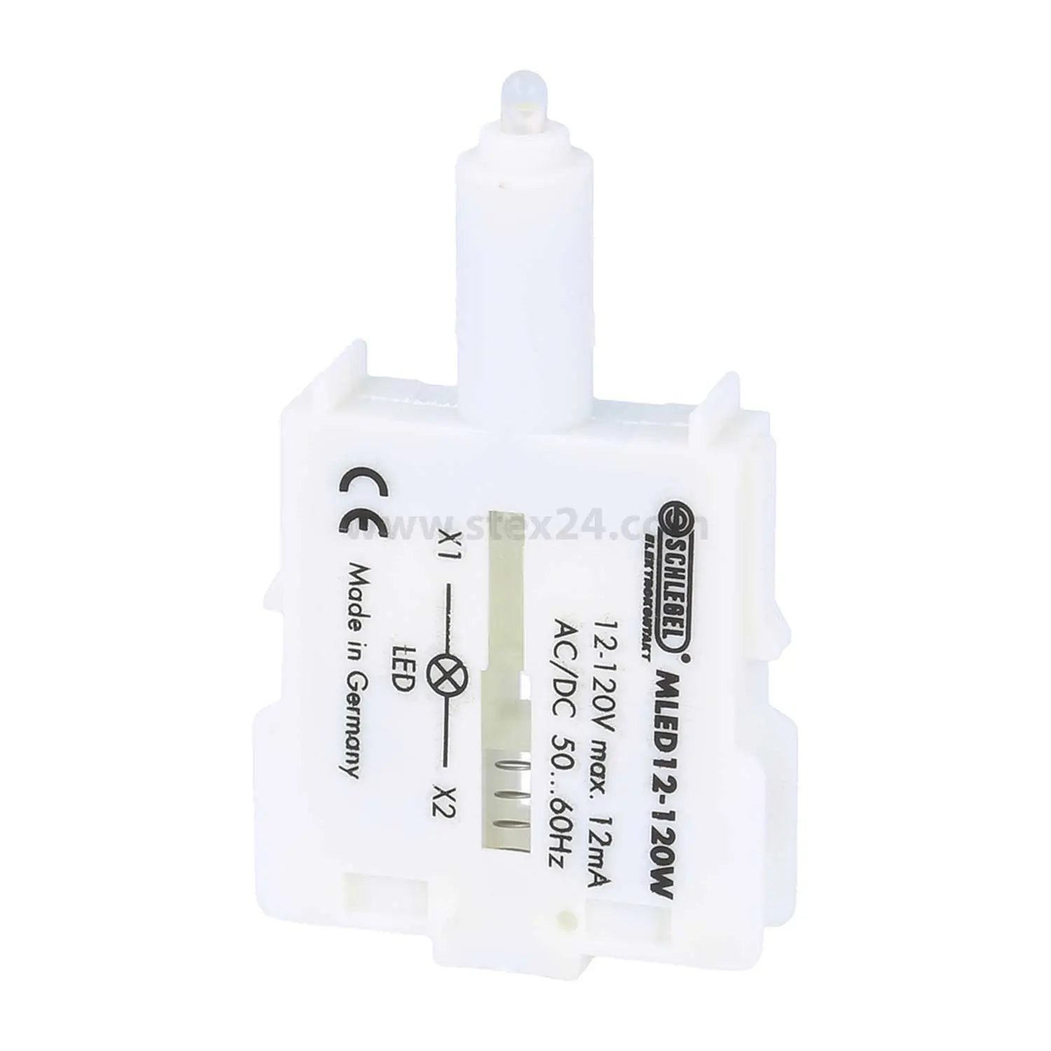 Produktfoto 1 von MLED12-120W Georg Schlegel Modul-Lampenelement 120V beleuchtbar Schraubanschluss, Querschnitt 2,5mm²