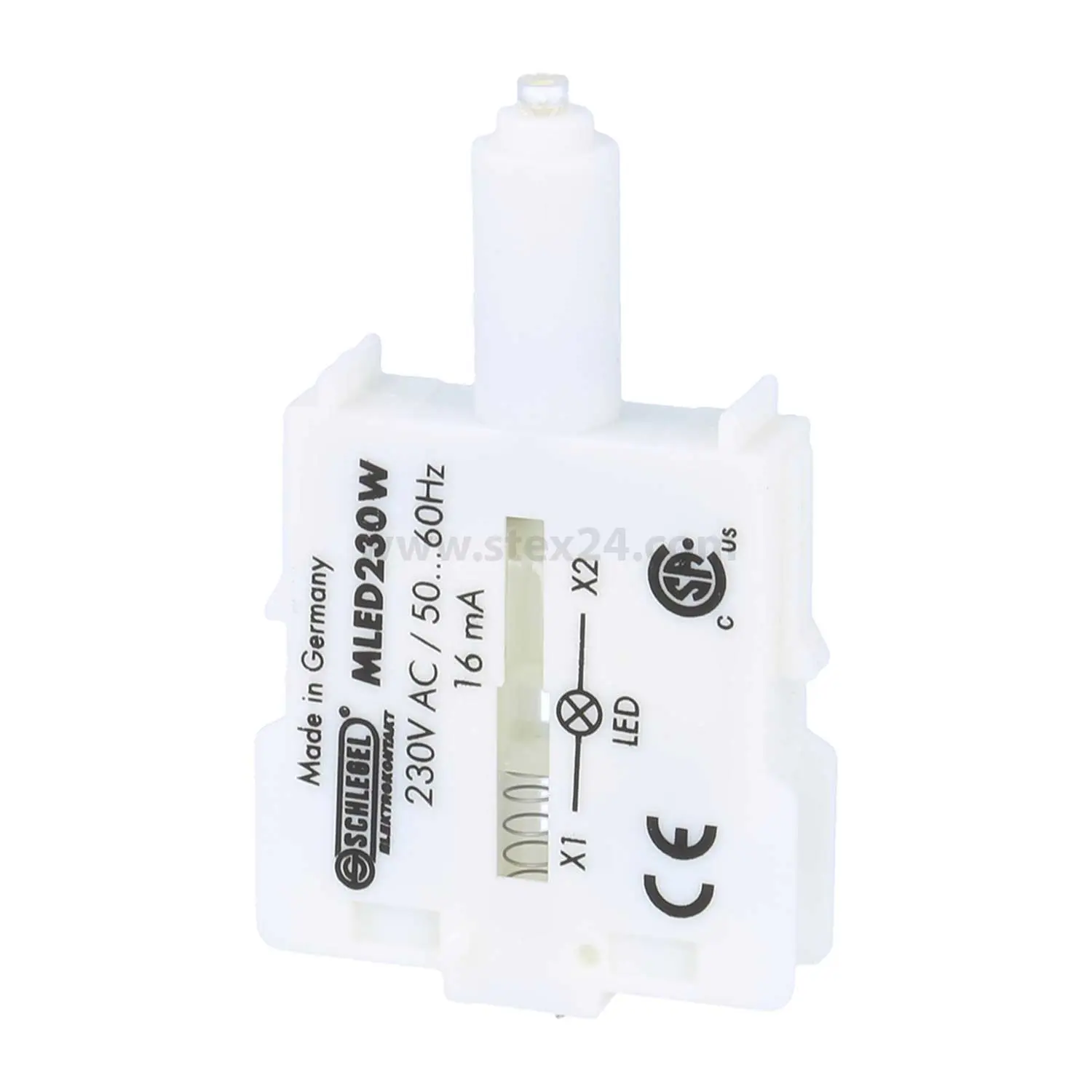 Produktfoto 1 von MLED230W Georg Schlegel Modul-Lampenelement 230V beleuchtbar Schraubanschluss, Querschnitt 2,5mm²